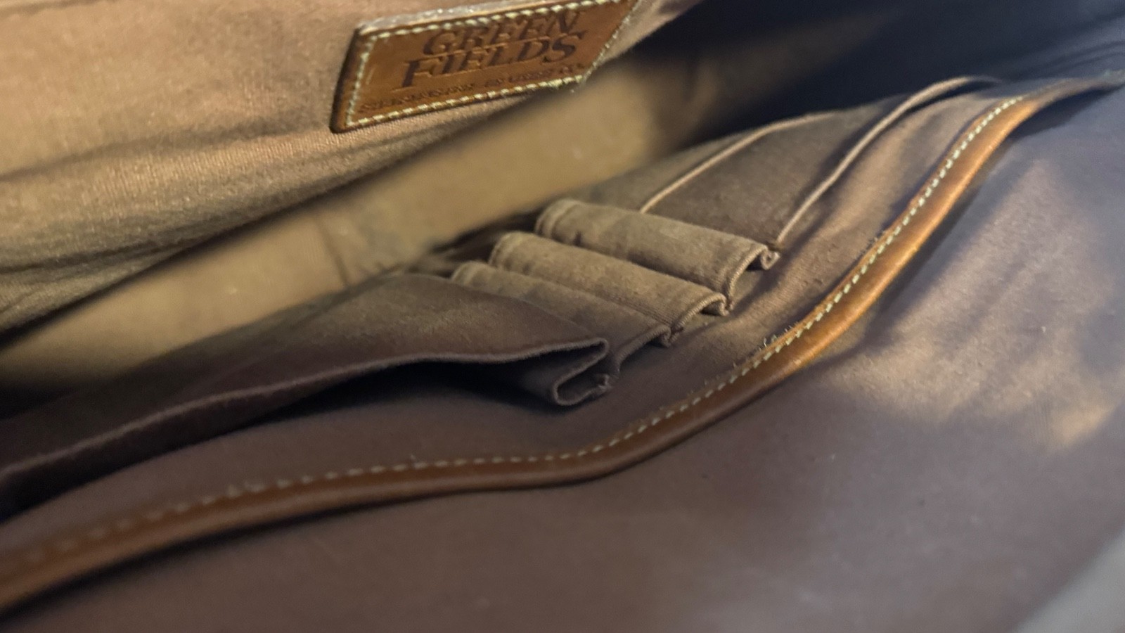 Green Fields attaché bag briefcase