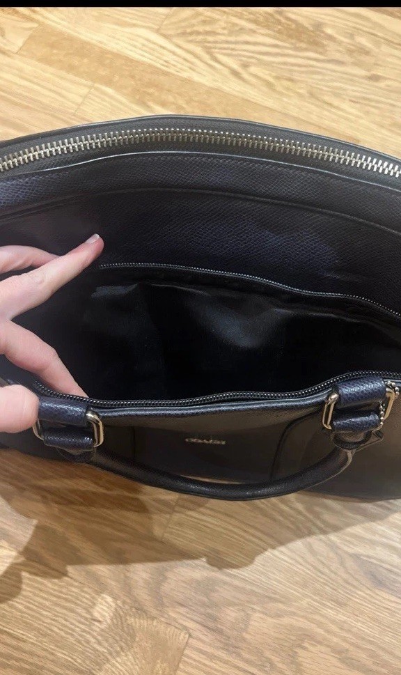 Coach Metropolitan Leather Briefcase Bag