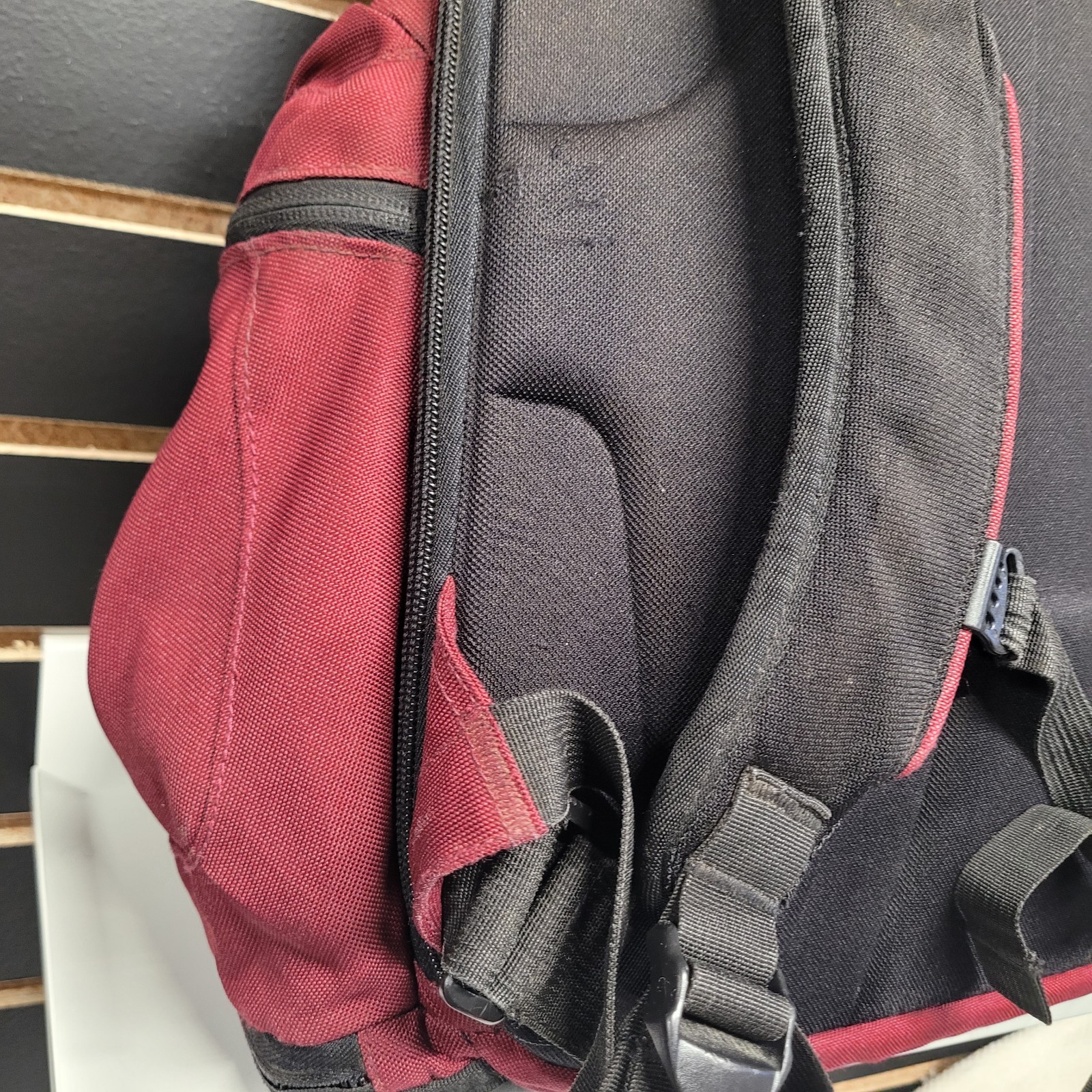 Y2K Vintage Oakley Kitchen Sink Backpack Laptop Bag Tactical Equipment Maroon