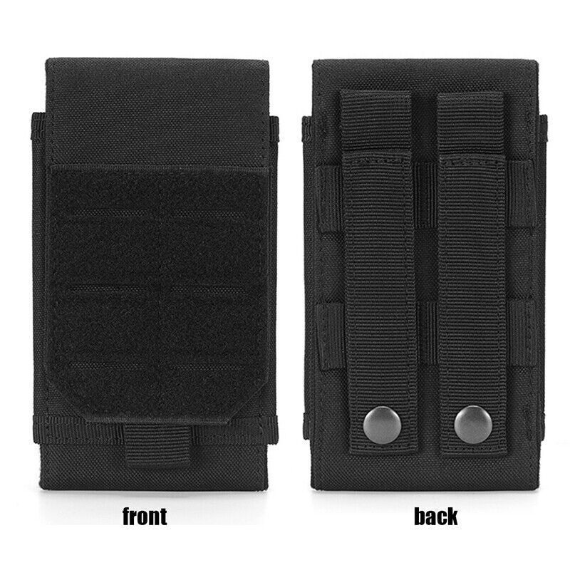 Tactical Army MOLLE Bag Hook Loop Belt Pouch Holster Case For iPhone Cell Phones