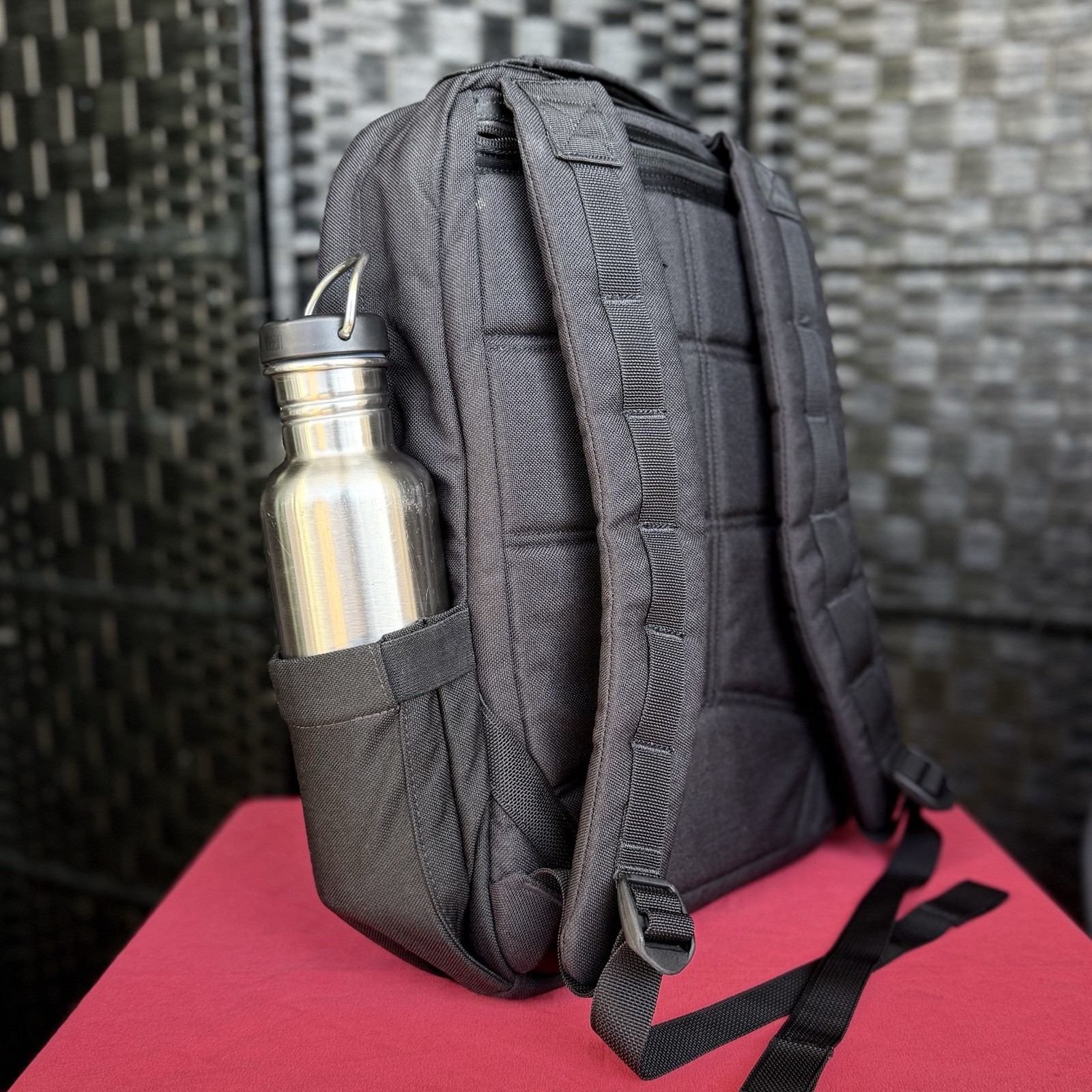 Goruck Echo Full 1000D Cordura Black – Rare Bottle Pocket Mod – USA 🇺🇸