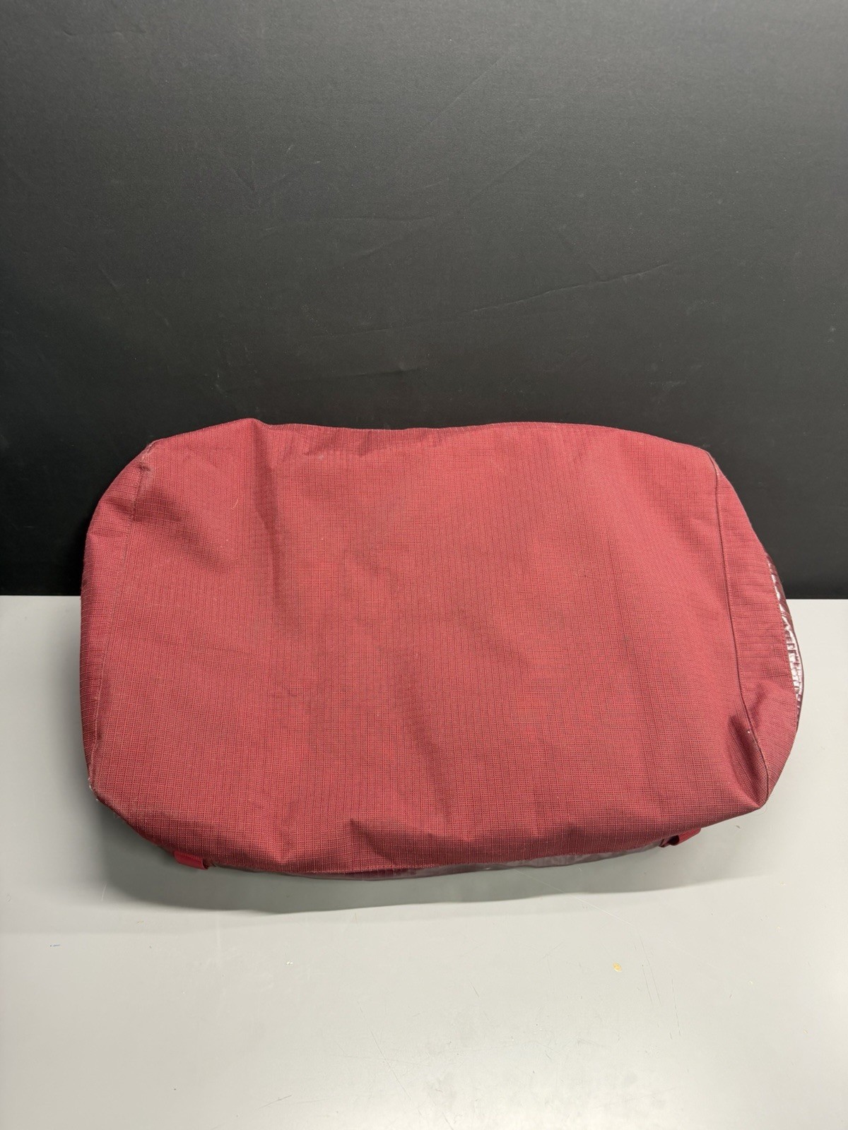 patagonia black hole 55l duffel bag Wax Red Rare Glossy Bag Used One Trip Rare