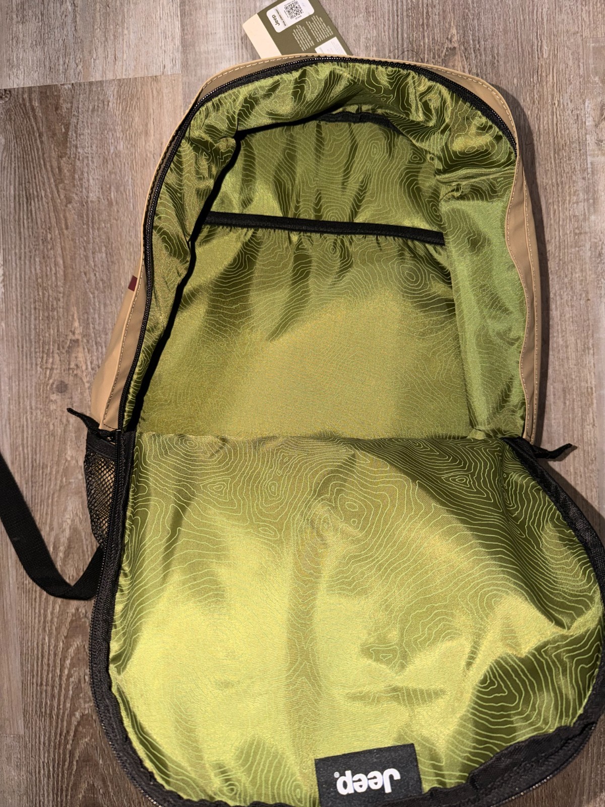 Jeep Multi-purpose Backpack, Desert Beige, 25L