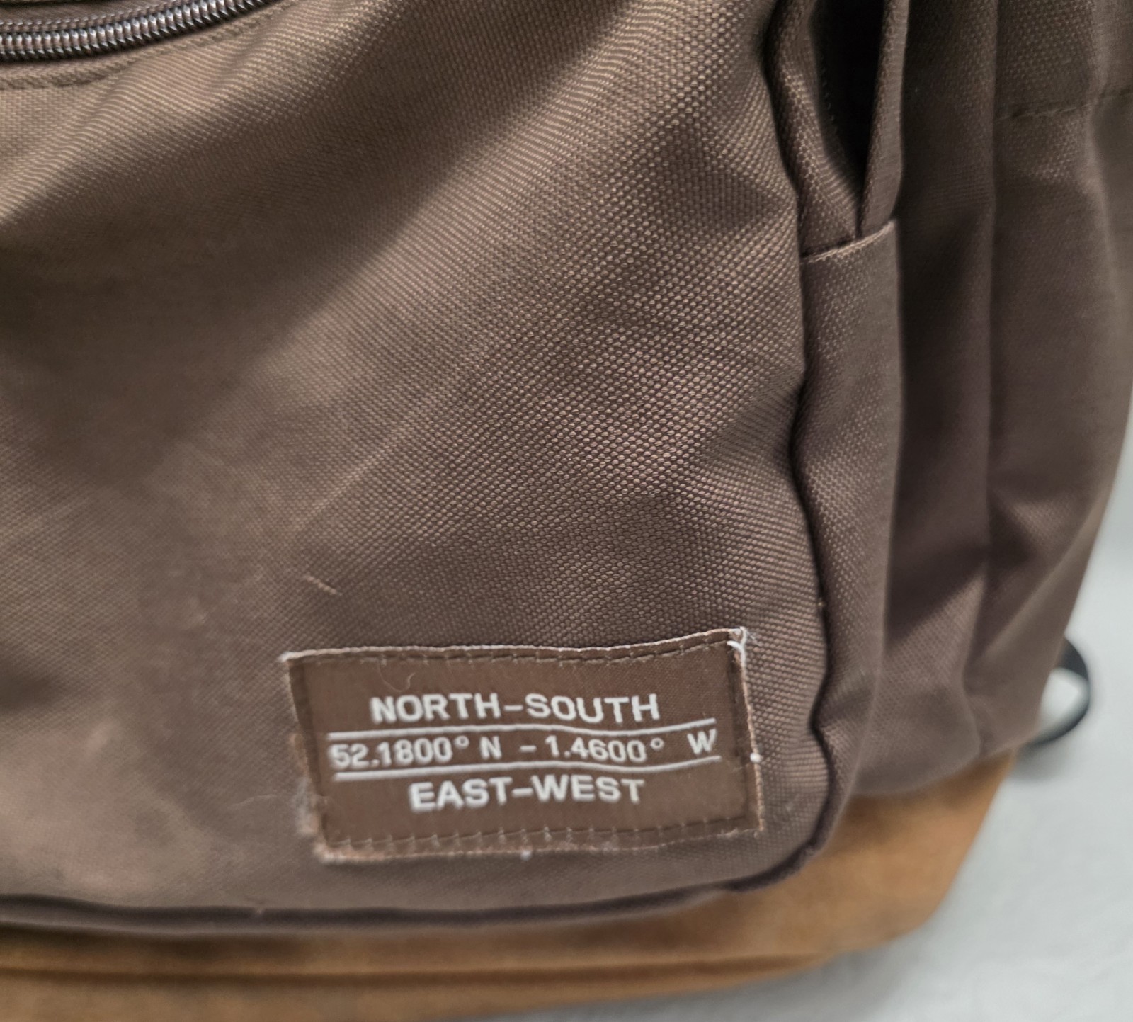 Land Rover Back Pack Brown Adjustable Straps