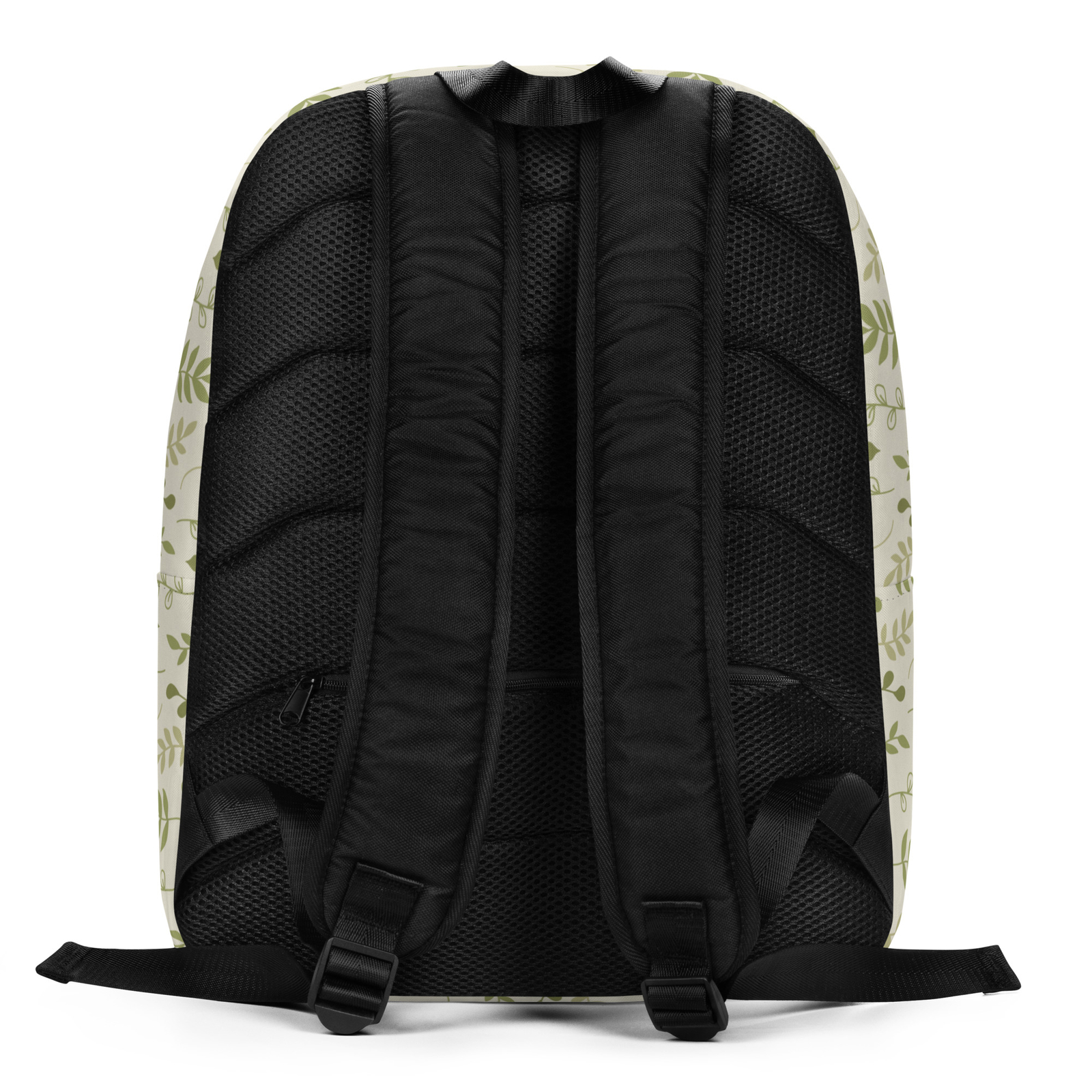 Minimalist Backpack Beautiful Floral Pattern