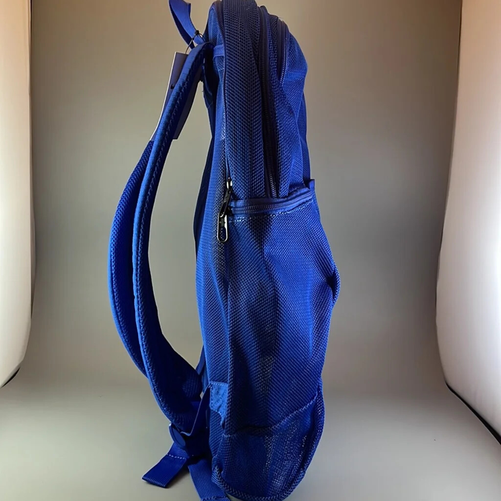 NWT NIKE Brasilia MESH 9.0 Backpack Blue/White Laptop Sleeve BA6050-480