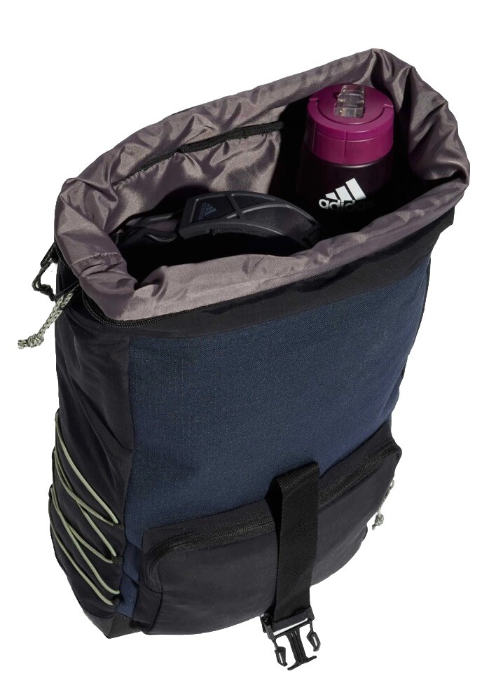 Adidas City Explorer Backpack Blue UnisexGym Travel Training Lightweight Bag $58