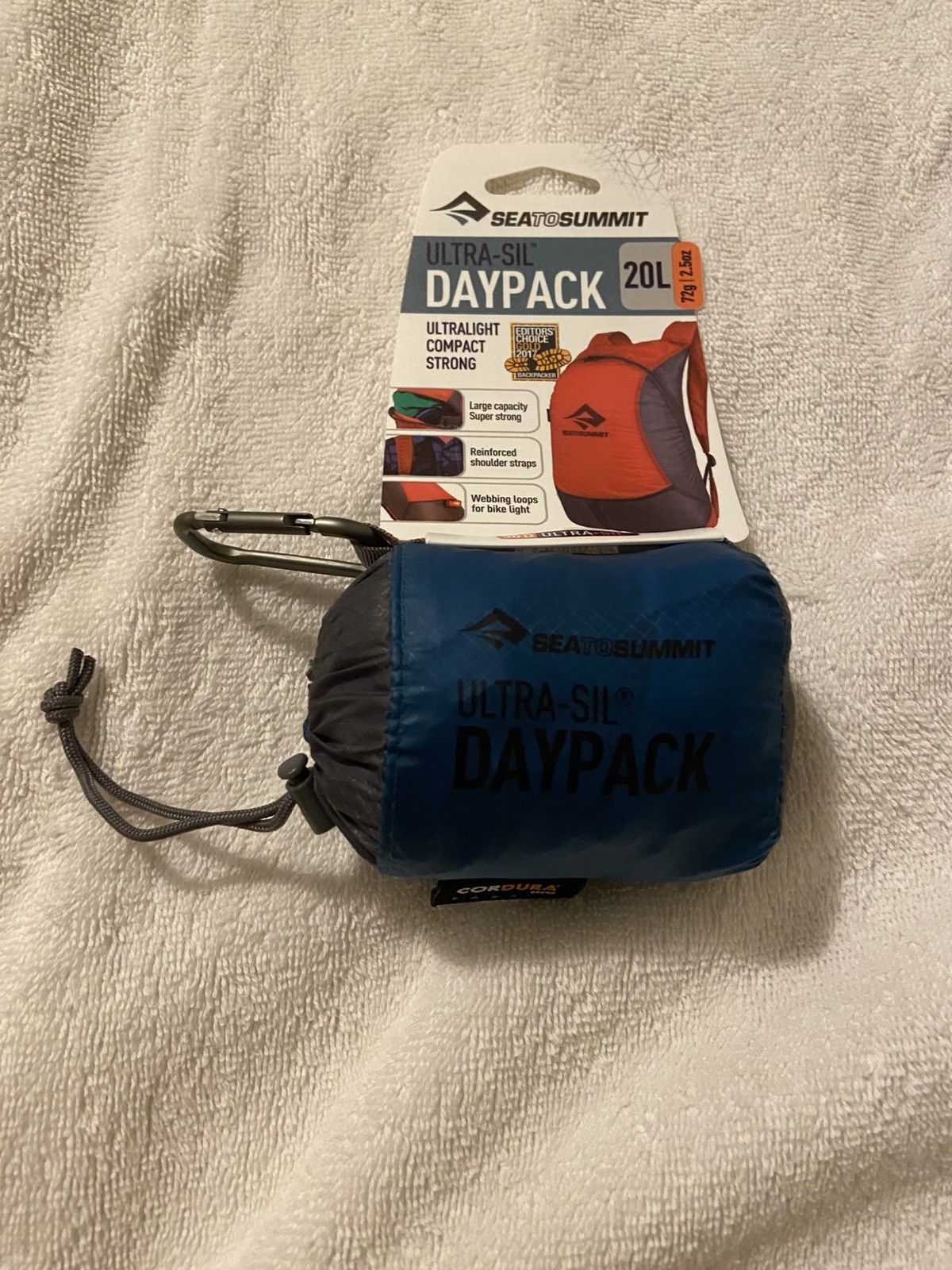 SEA TO SUMMIT BACKPACK ULTRA-SIL® DAYPACK 20L, PACIFIC BLUE