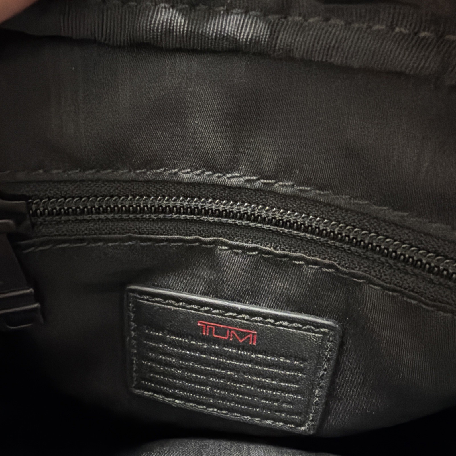 TUMI Alpha 3 Organizer Travel Tote, Black Ballistic Nylon