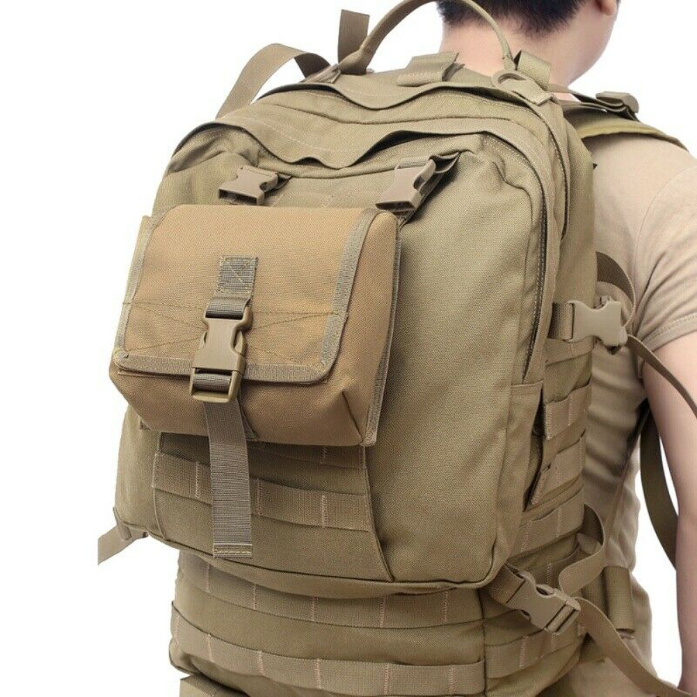 Military Tactical Pouch Waist Pack Combat Molle Bag Hiking EDC Utility Pocket US