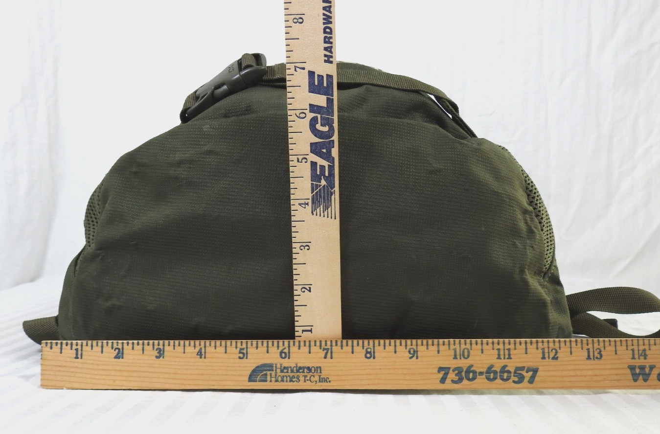Dakine Olive Green & Tan Plaid Explorer Pack Laptop Backpack. #8130-050-27