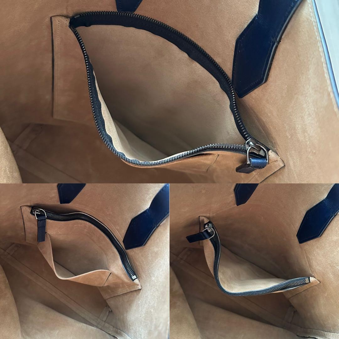 Custom 1 Million Berluti Vitello Fiore Leather Tote Bag Limited Edition Blue