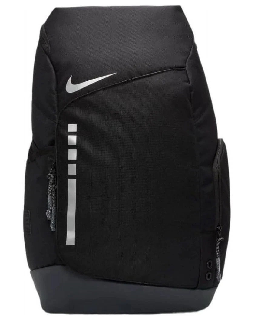 Nike Men’s Hoops Elite Backpack, Black Anthracite and Metallic Silver
