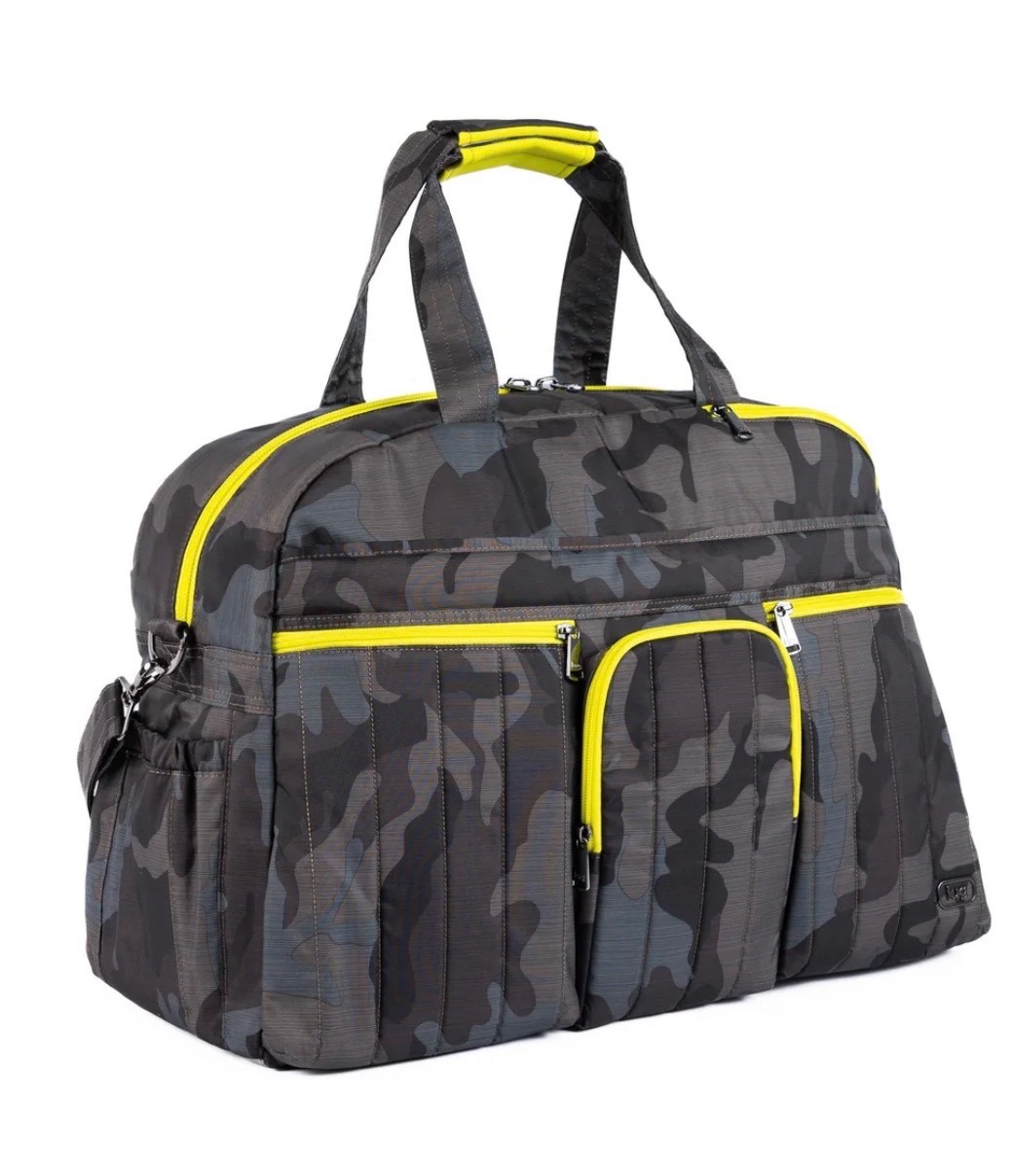 NWT Luglife Airbus 2 Duffle Travel or Weekend Bag with Multiple Pockets Storage