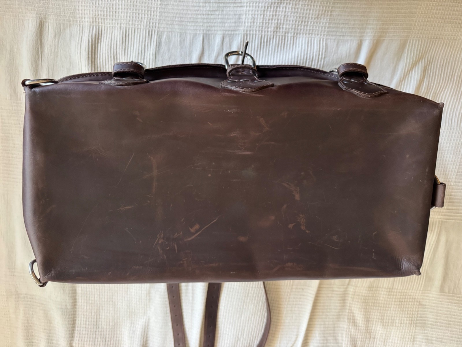 Saddleback Leather Waterbag (Duffle Bag) Dark Coffee Brown