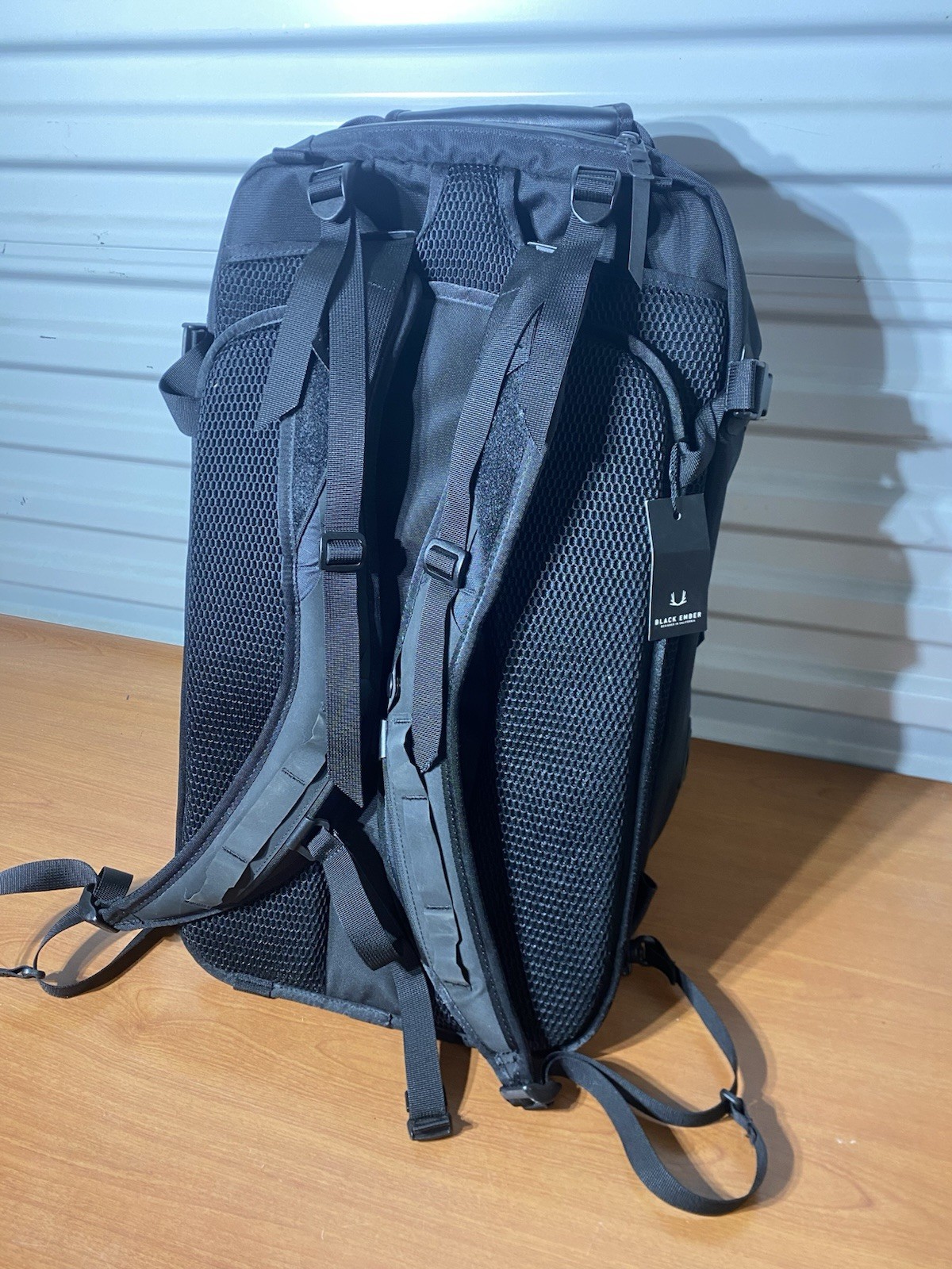 Black Ember Backpack Jet Black