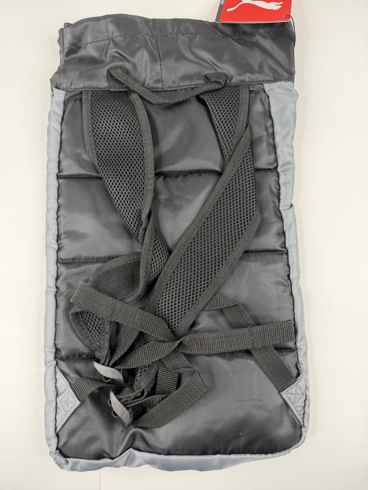 PUMA Carry Sack with Pocket, Backpack Style, School, Soccer Tote, Sport Bag NEW