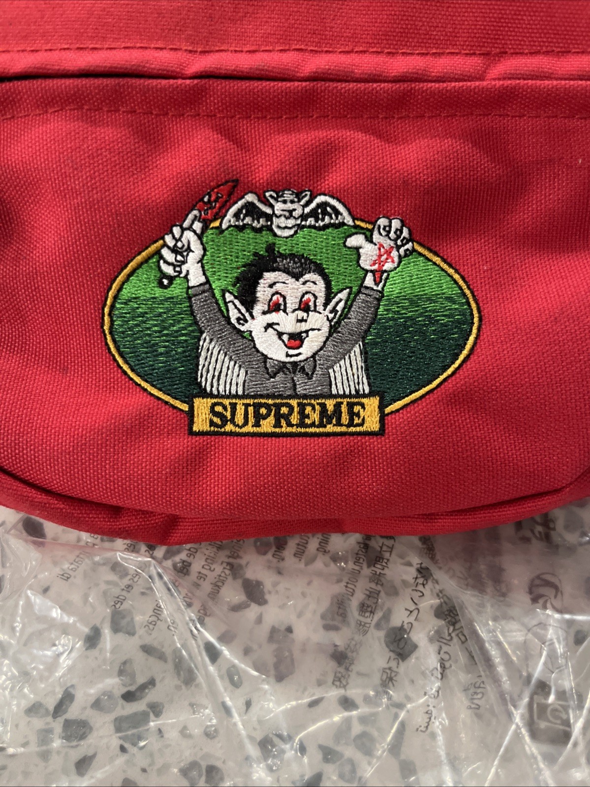 Supreme Vampire Boy Waist Fanny Shoulder Bag Worn Once Mint
