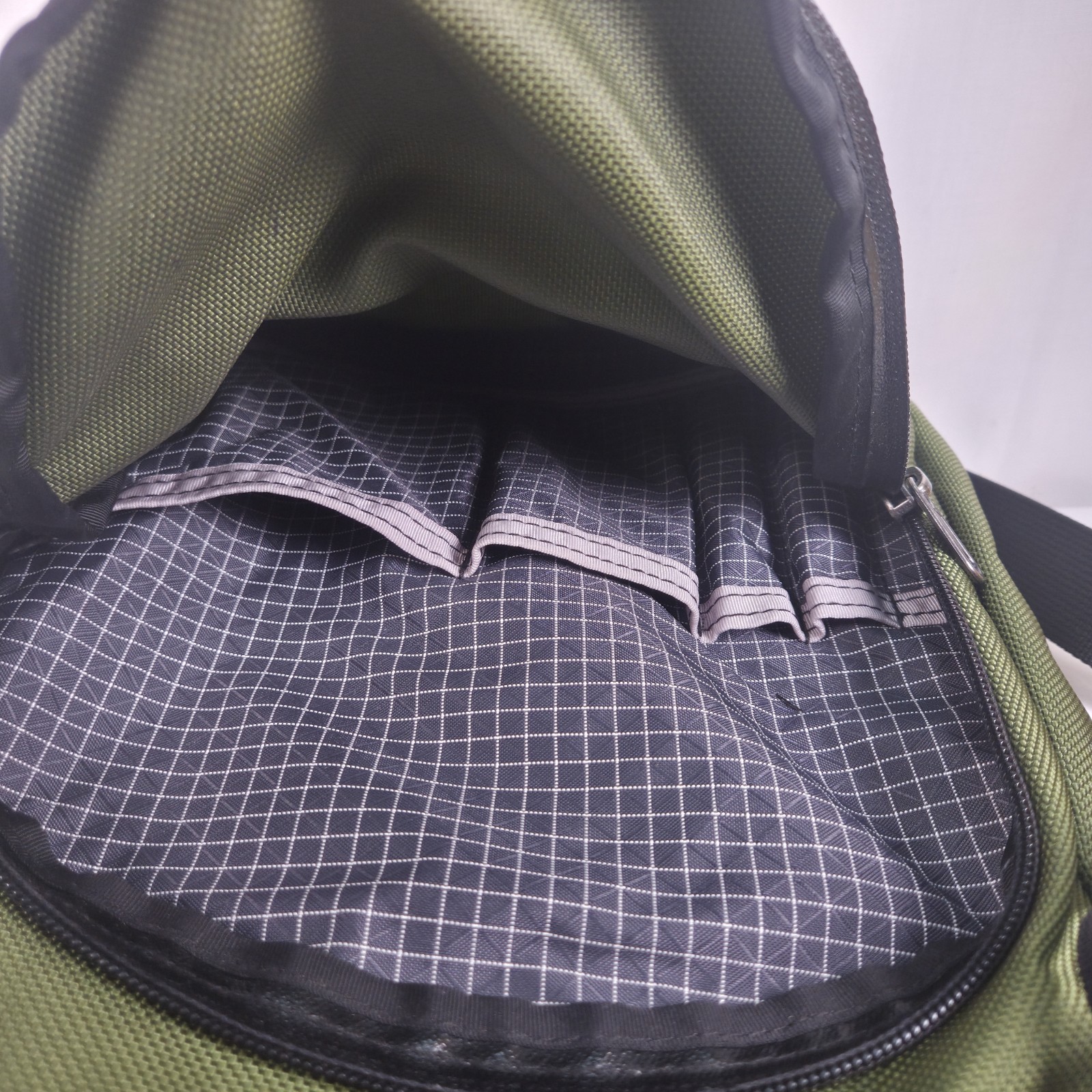 Tom Bihn Ristretto Crossbody Messenger Travel Bag For Macbook 13 USA Olive Green