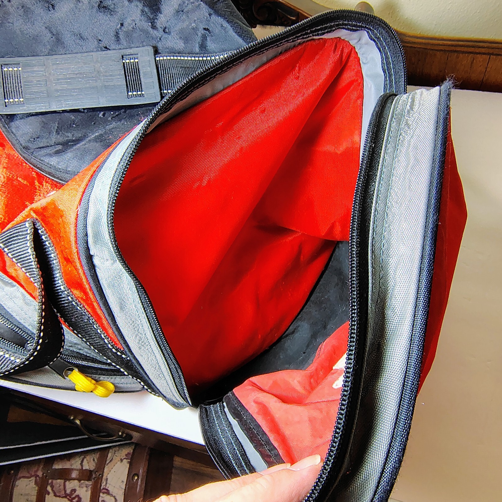 Vintage Snap-On Racing Colorful Duffle Gym Bag
