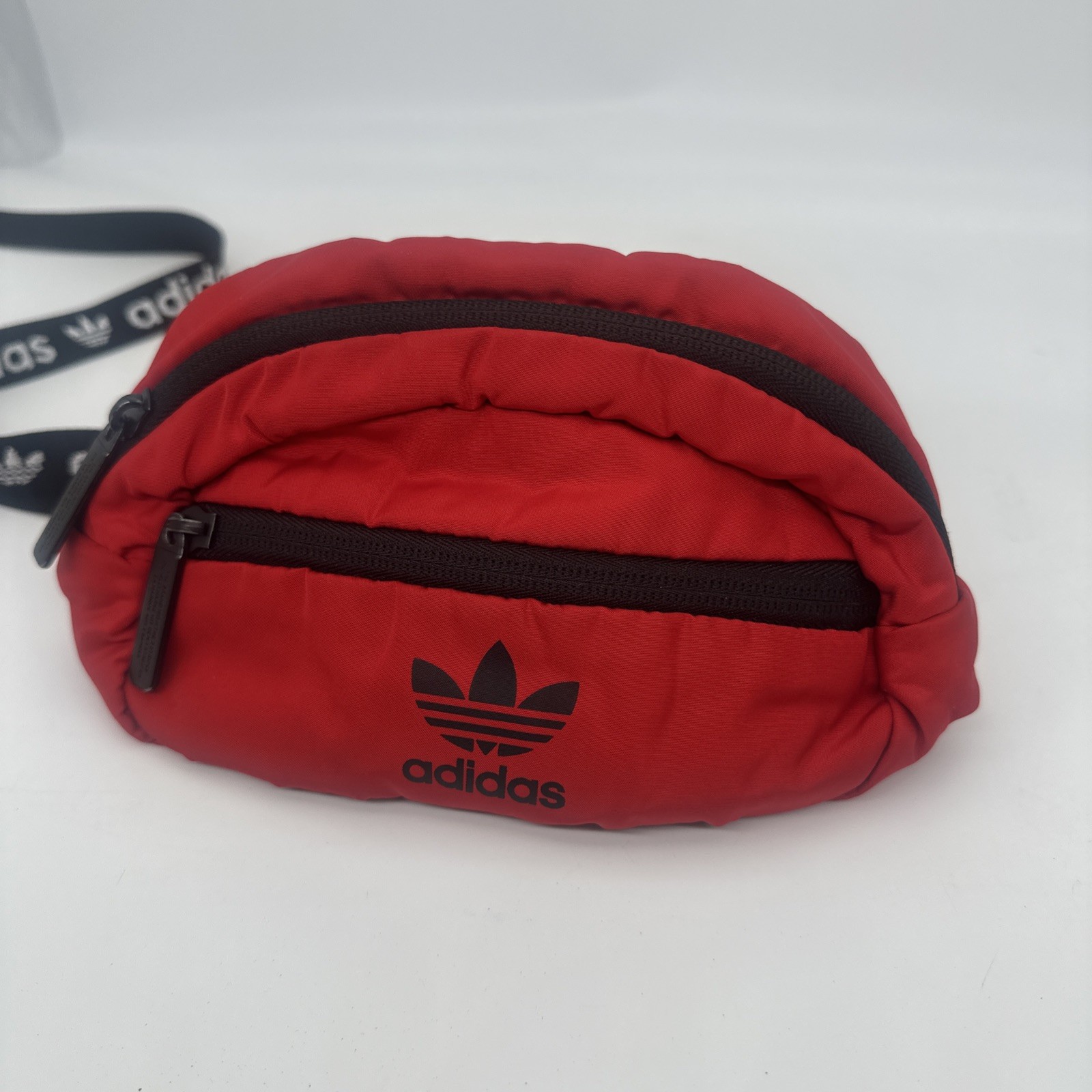 adidas Original National Waist Pack Fanny Pack Travel Purse Dark Red CK6589