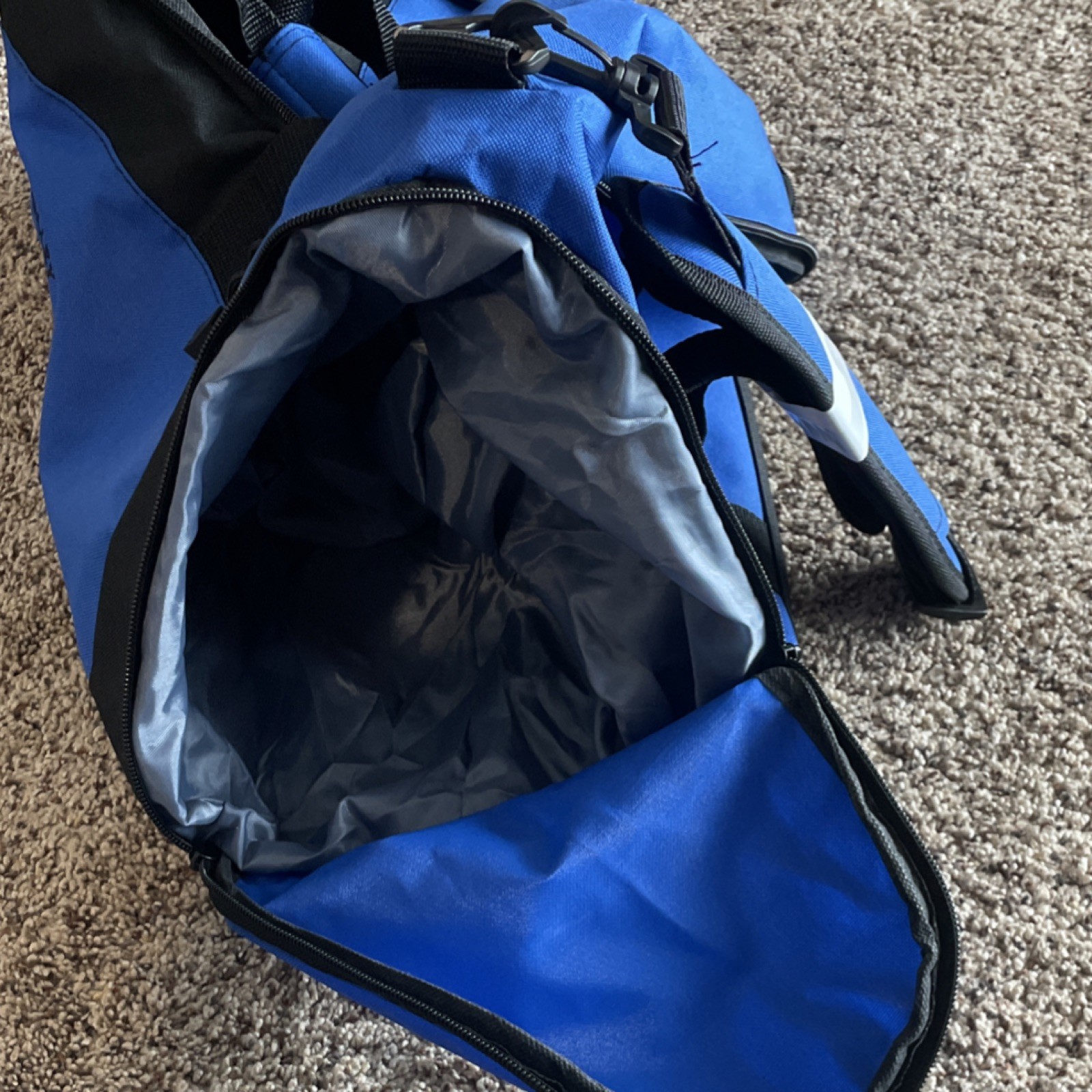 Cool Mission Valley PheasantsForever Blue Duffle Adjustable Strap Embrodered New