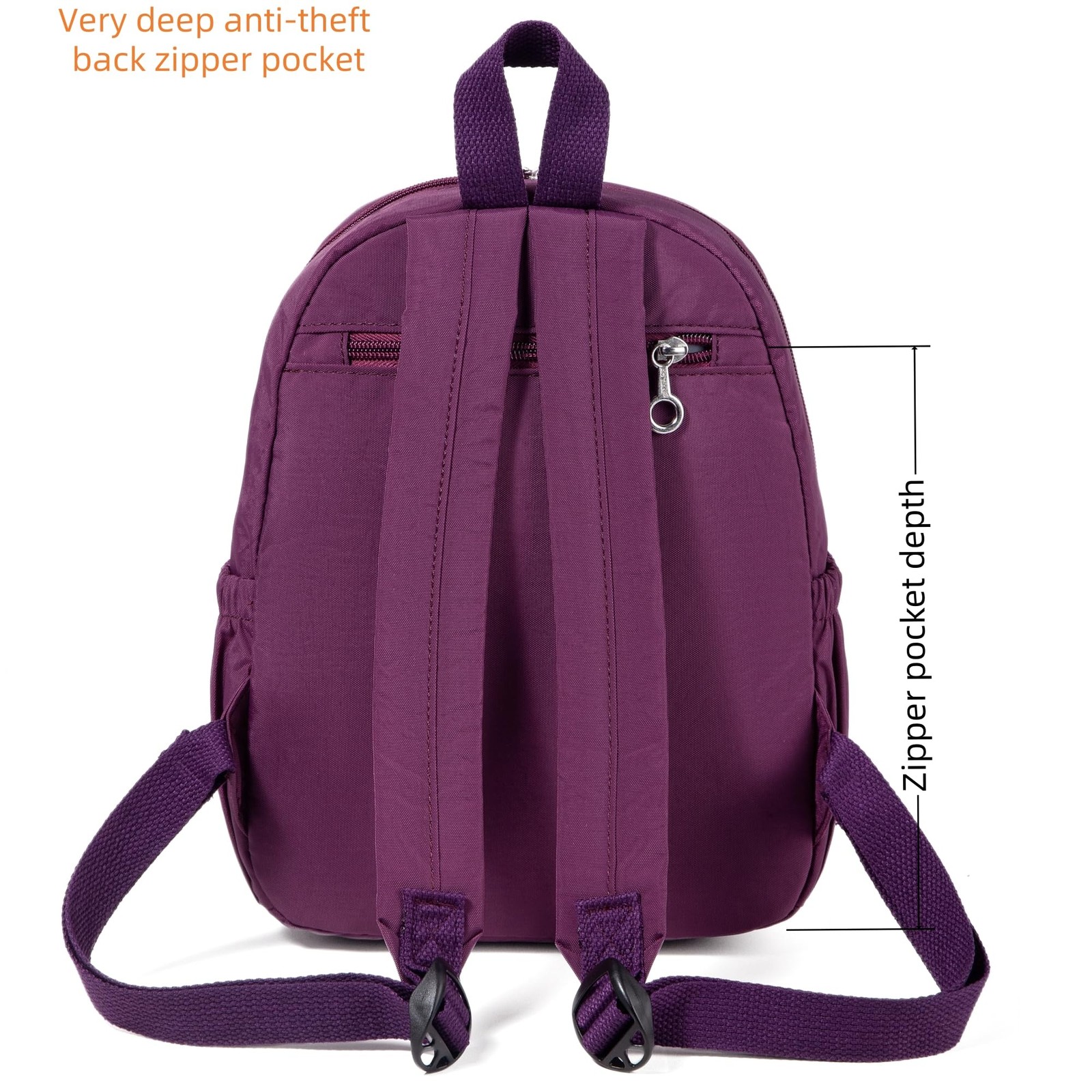 Mini Lightweight 11.8 Inch Backpack Durable Travel Hiking Women and Girls Sma…