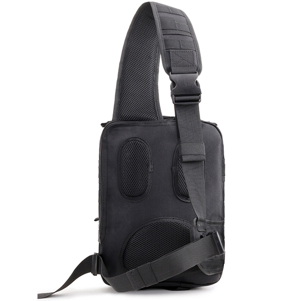 Tactical Key Pouch Backpack Men’s Molle Crossbody Sling Messenger Shoulder Pack