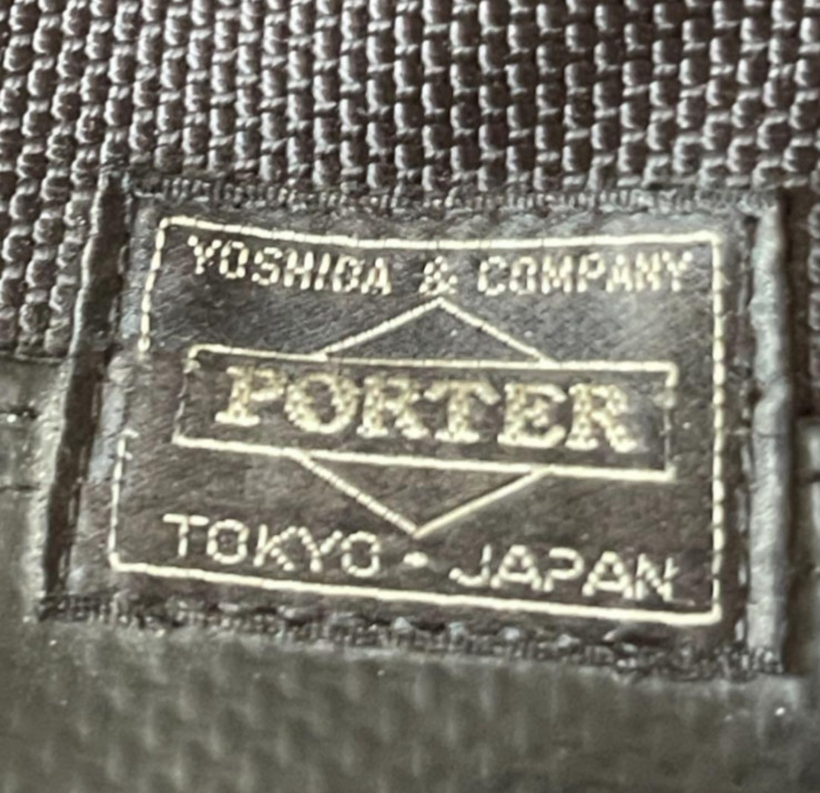 YOSHIDA PORTER HEAT Shoulder Bag, Black Stylish Made in Japan
