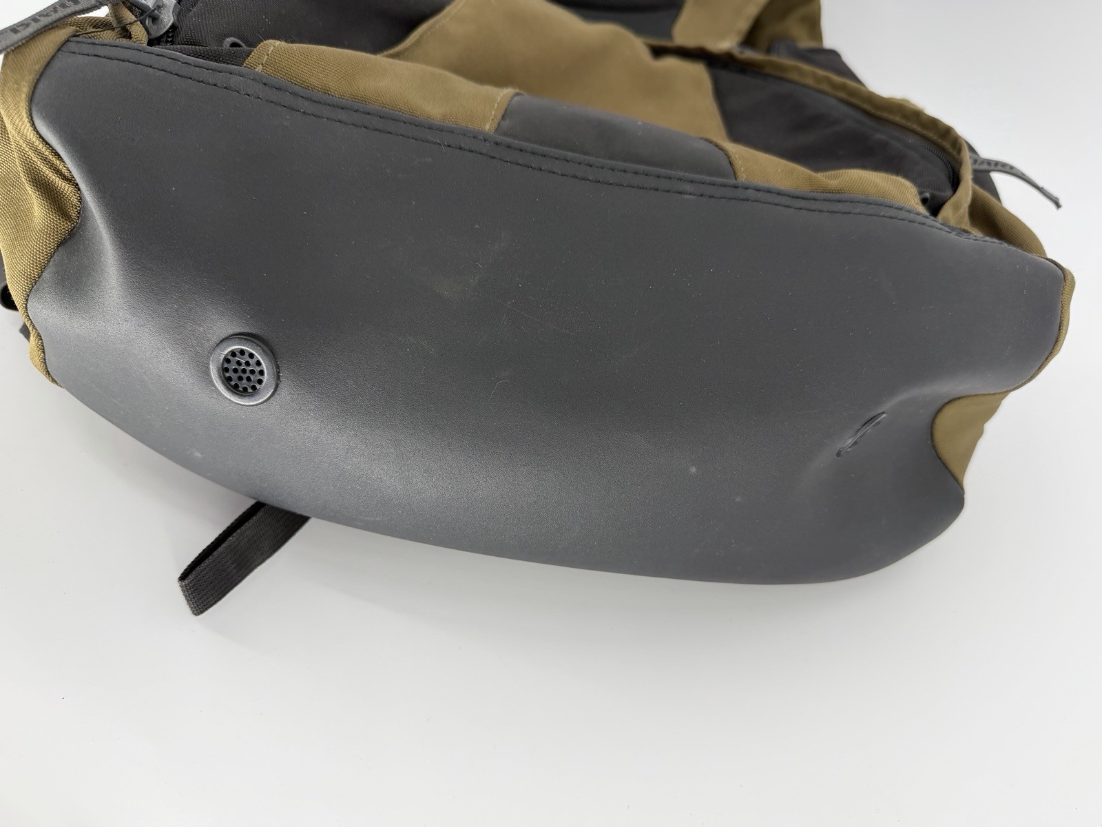 Oakley Tan Black Canvas Large Backpack
