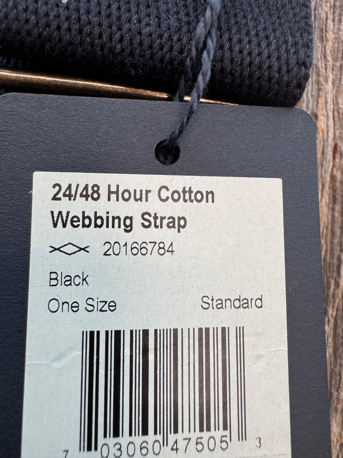 Filson 24 / 48 Hour Cotton Webbing Strap 20166784 Black NEW