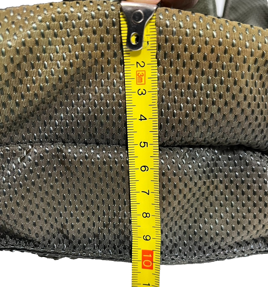TUMI T2 Olive Green Technical Shoulder Bag Messenger Style A4 Minimal