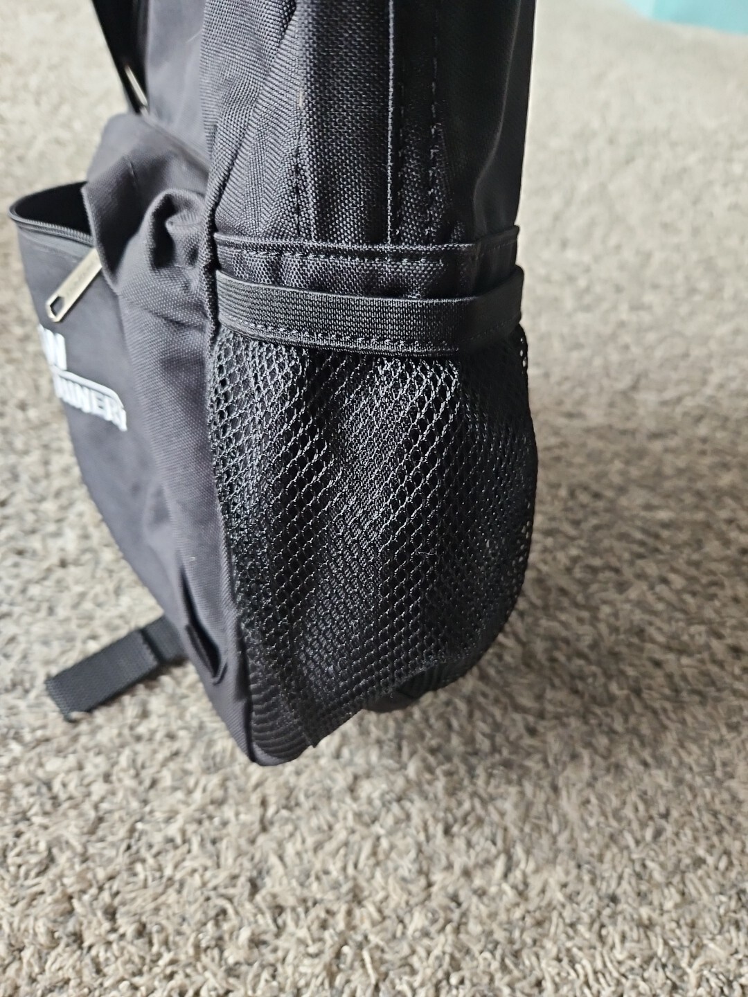 Carhartt Classic Backpack Black Titan Machinery Stitched Logo