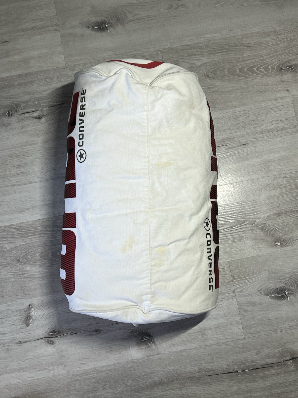 Vintage Converse All Star Dwayne Wade Large Duffle Bag. Y2K Promo Friends & Fam
