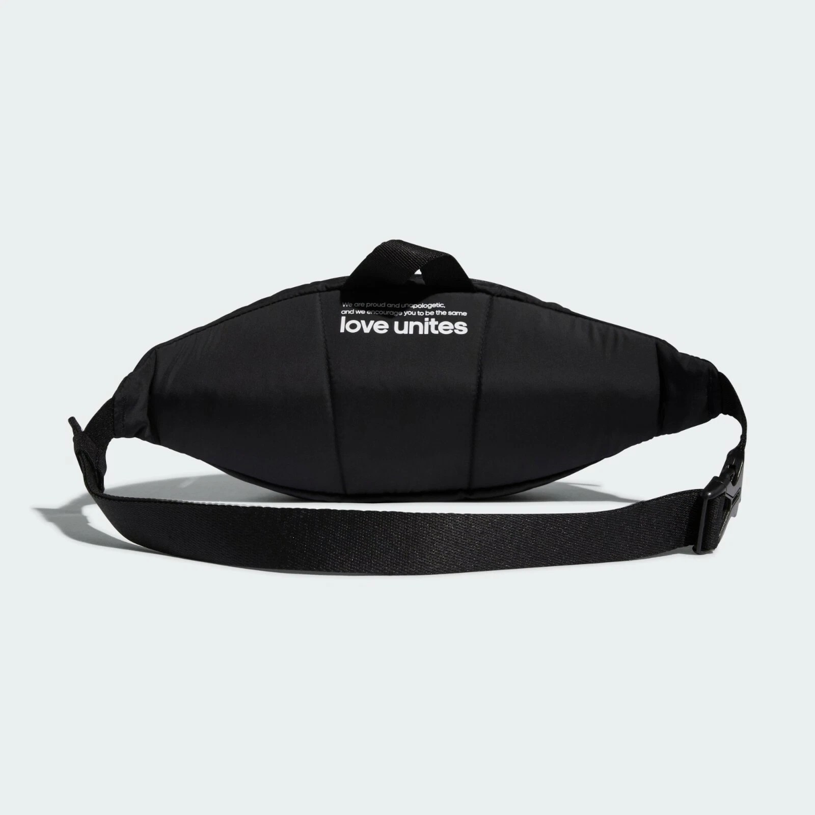 Adidas Gay Pride Be True LGBTQ Rainbow MultiColor Fanny Pack Hip Waist Bag
