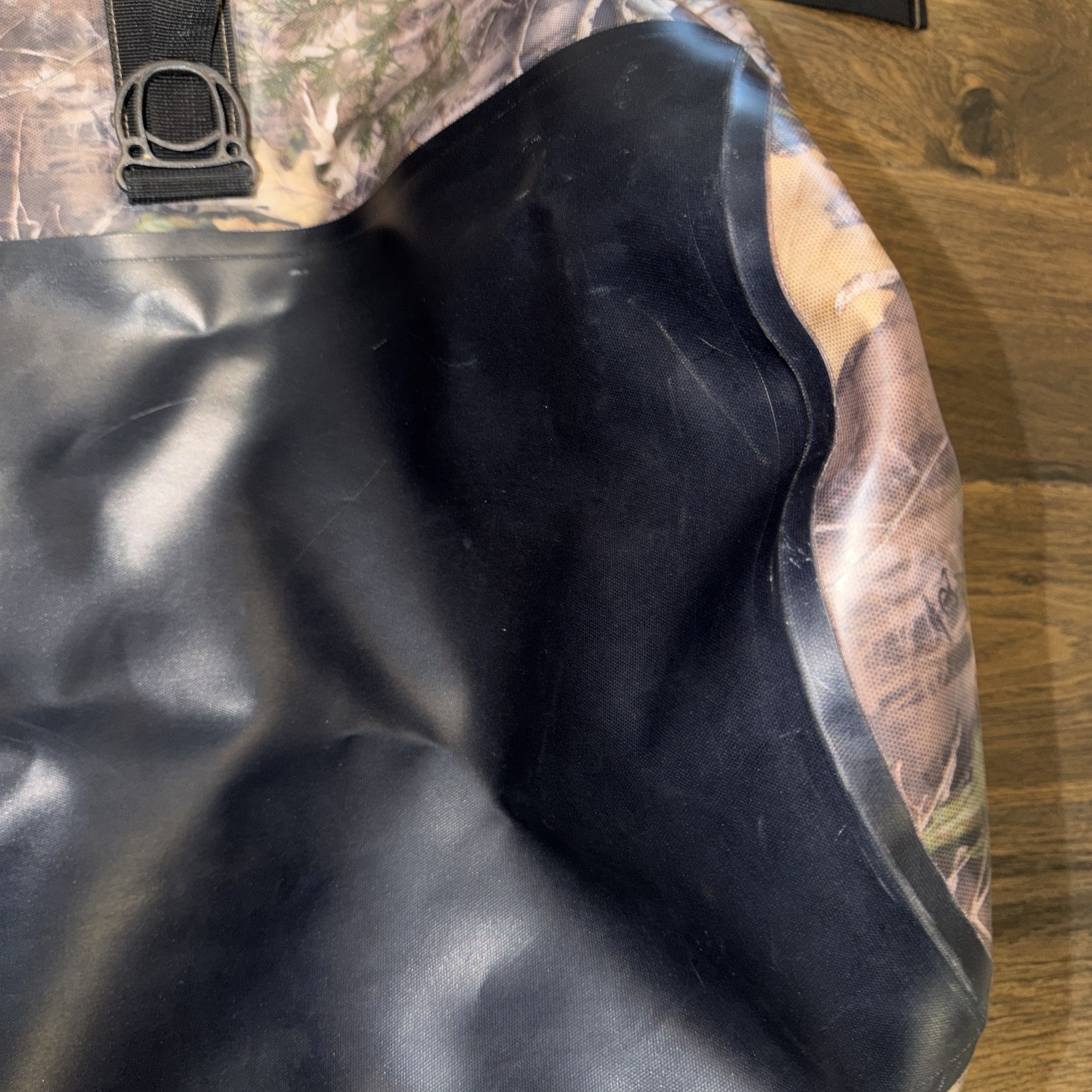Retired RTIC Waterproof Duffle Bag 140L Kanati Camo Backpack Straps Heavy Duty