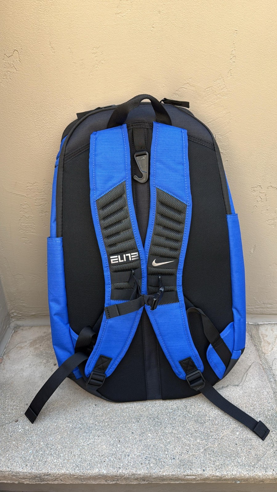 Nike Hoops Elite Pro Backpack Gym Bag BA5554-480 Basketball Game Royal Blue Grey