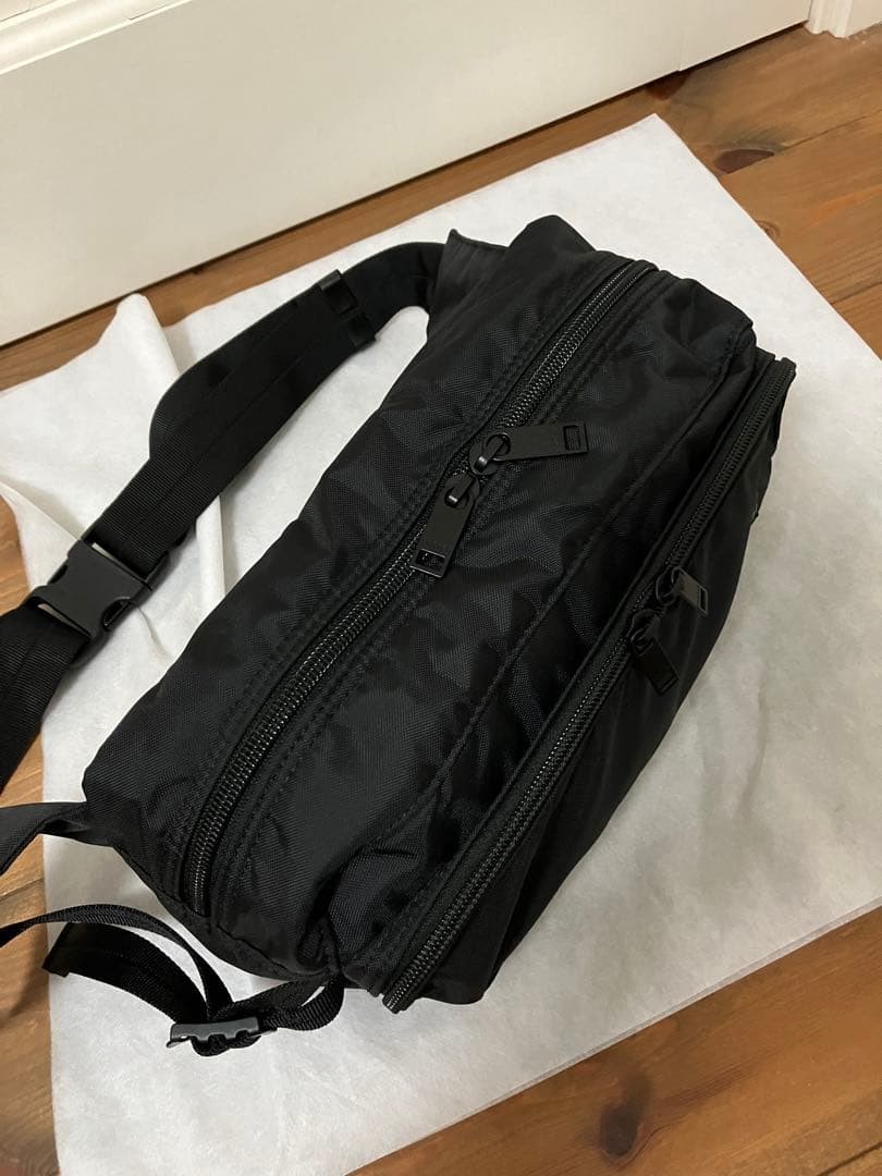 Yoshida Kaban PORTER Flash Waist Bag 689-05951 Black Japan Unisex from Japan