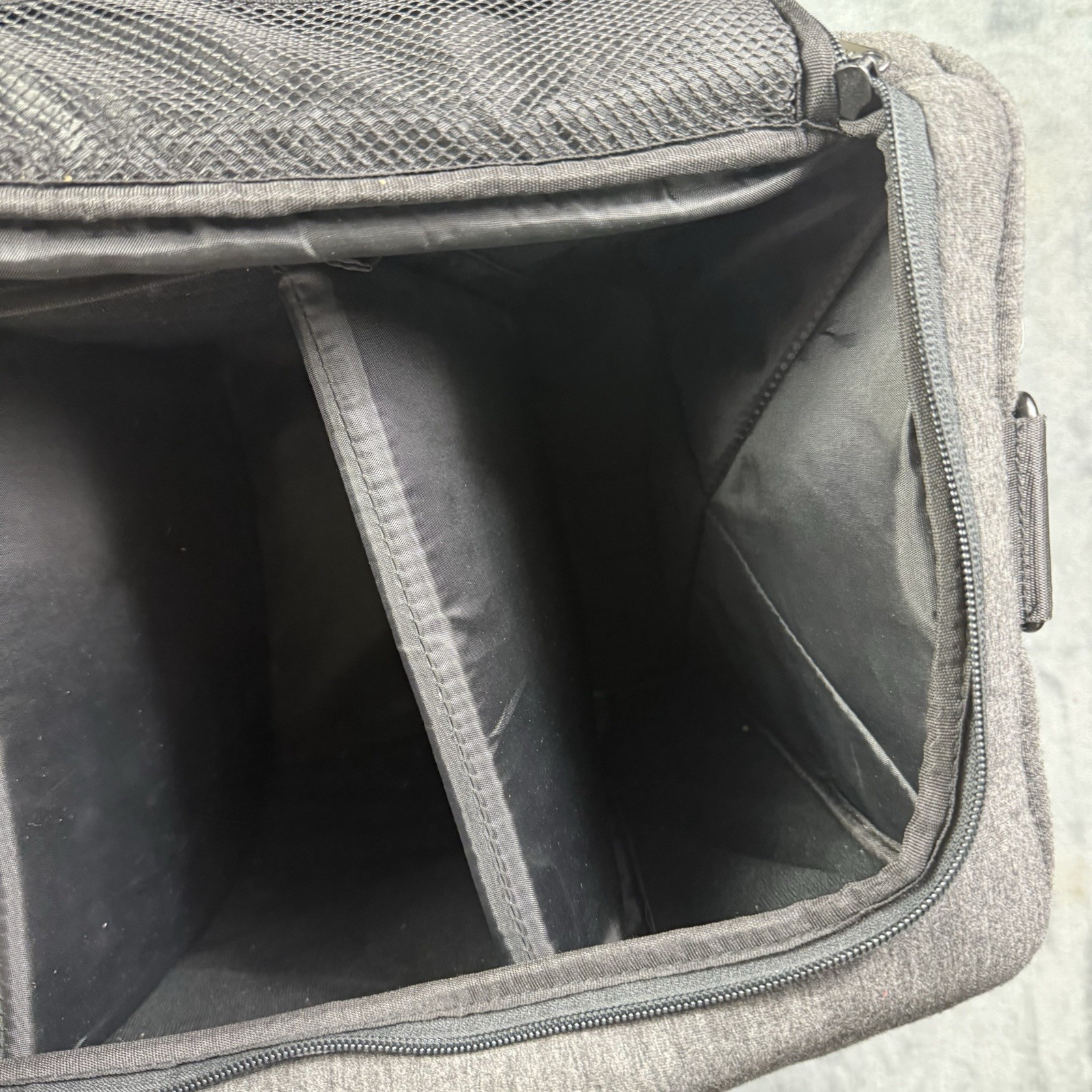 Private Label CARRY ON TRAVEL BAG Limited Edition Duffle Bag Gray Black