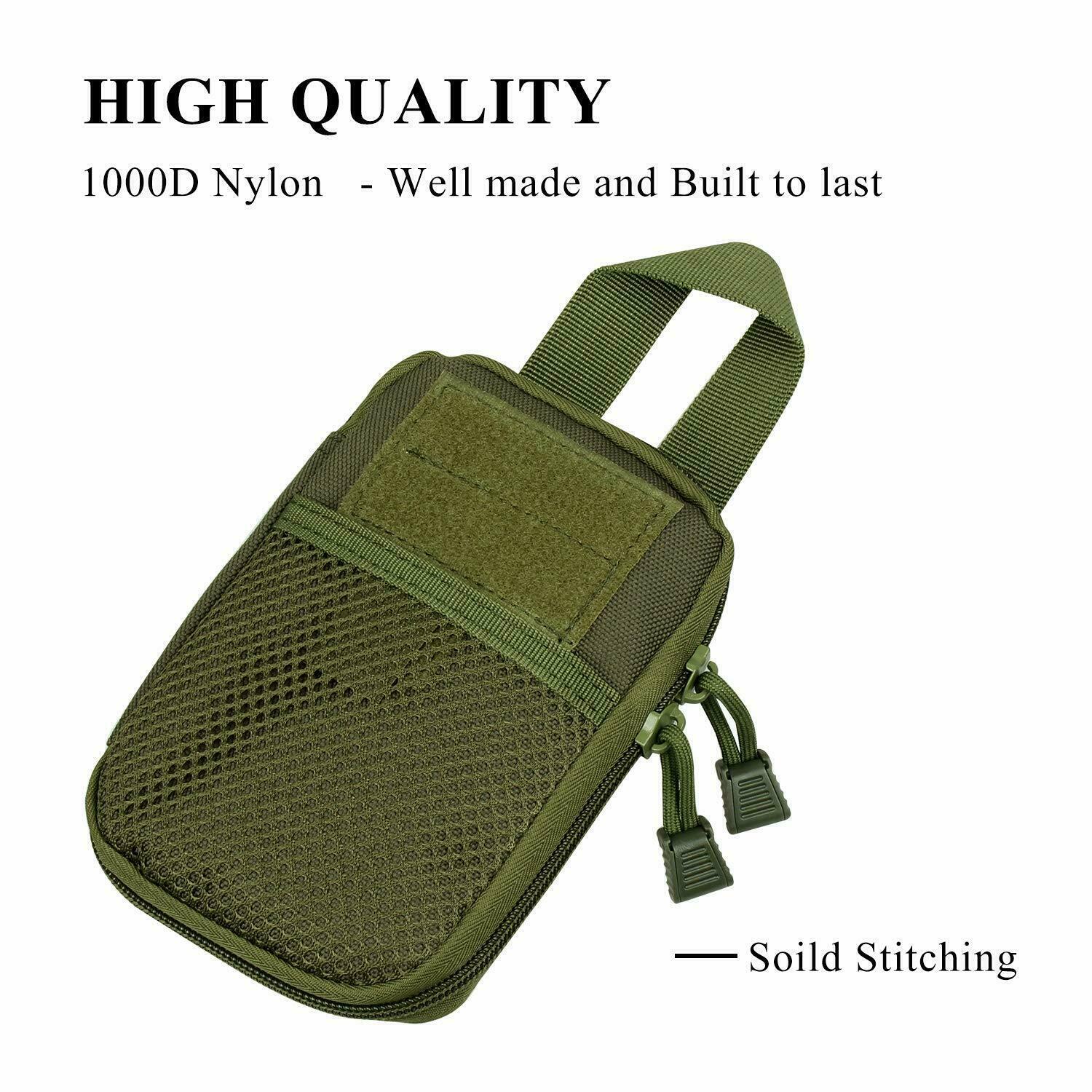 Tactical Molle EDC Bag Multi-purpose Phone Pouch Military Fanny Pack Waist Bag