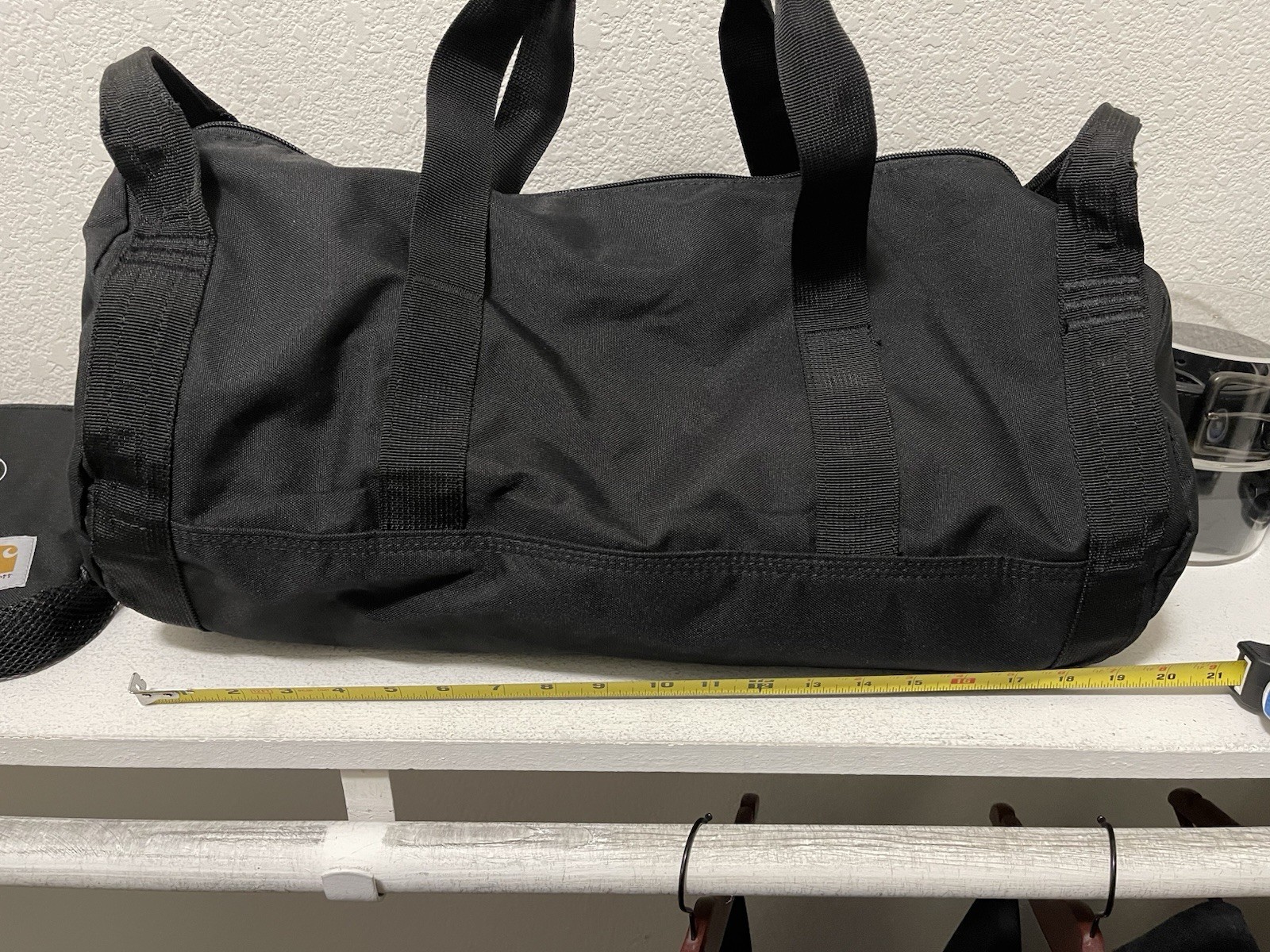 Carhartt 25L Round Duffle Bag black