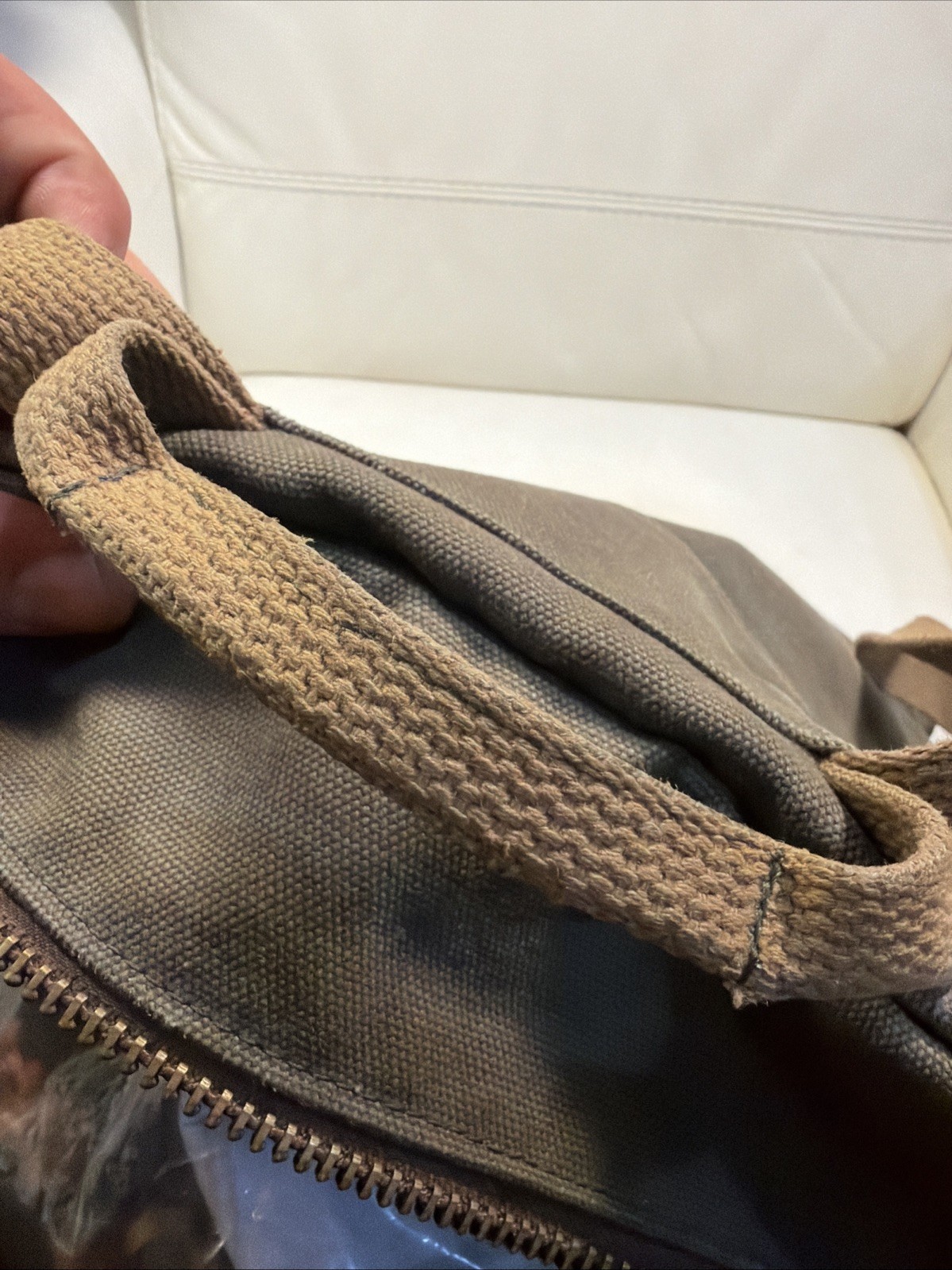 Bradley Mountain Large 17” Waxed Canvas Backpack – Field Tan – Made in the USA