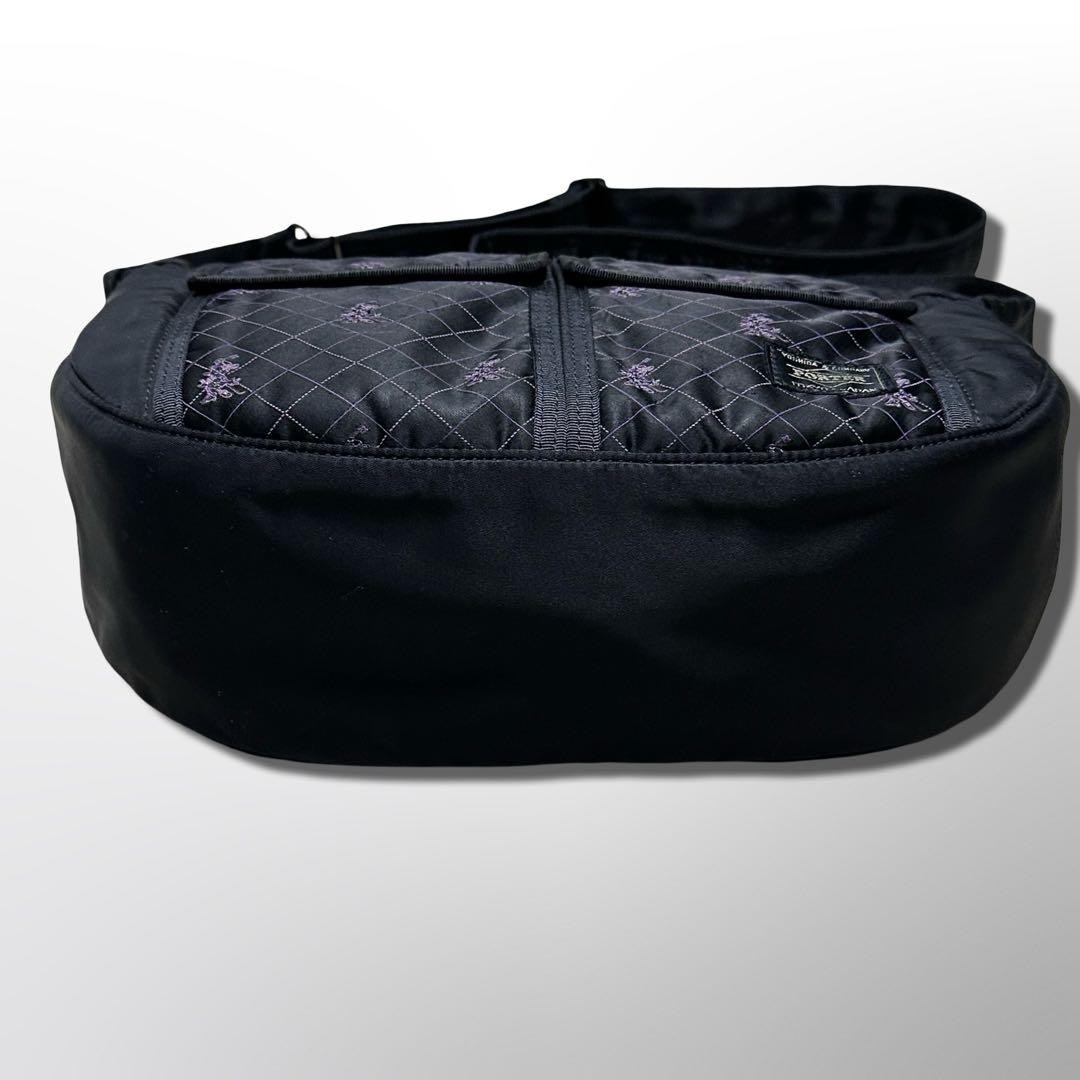 PORTER x Disney Tanker Shoulder Bag Black Limited Edition 19×32 cm Genuine