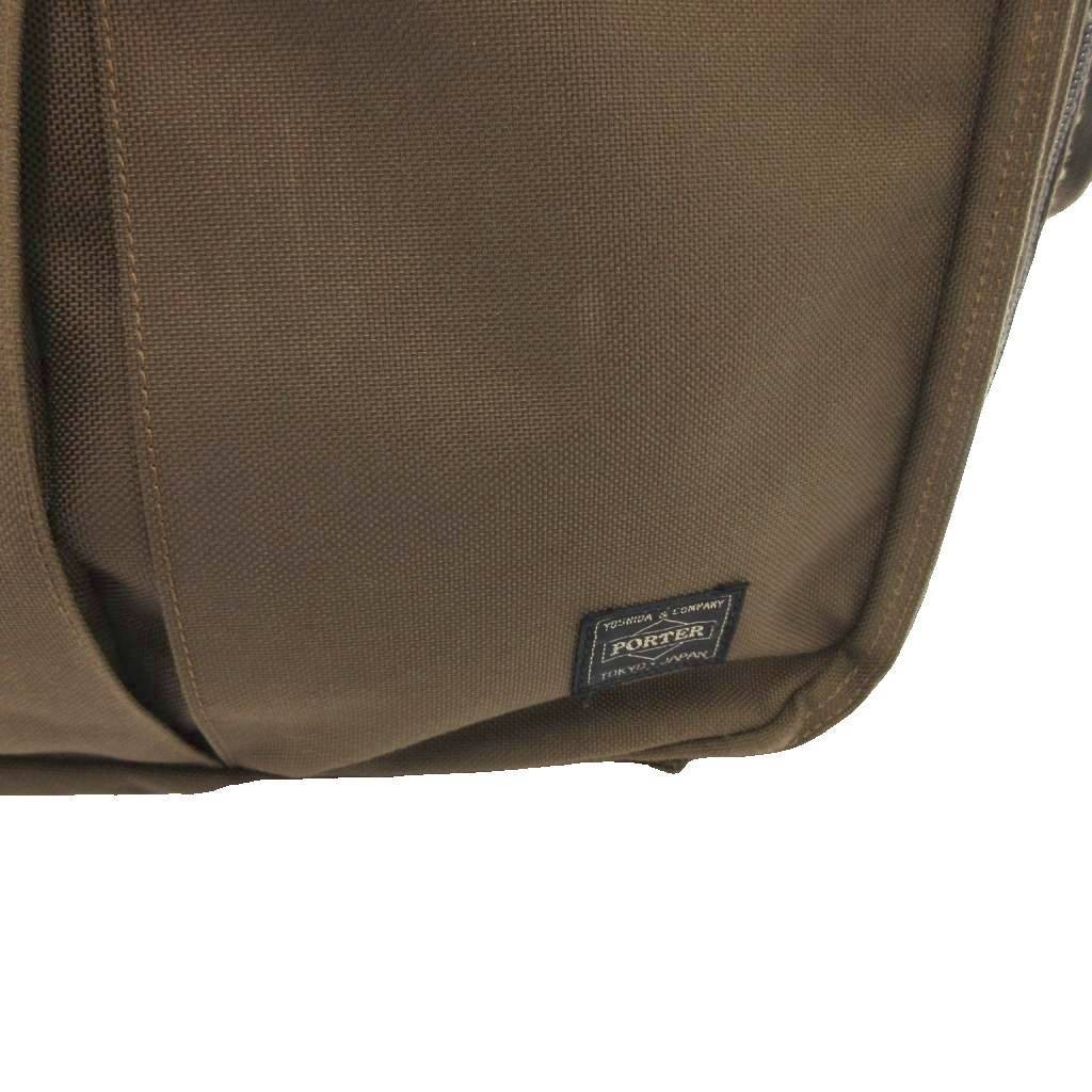 Yoshida PORTER TENSION Hand2way Bag Cordura Nylon Khaki Mens Made in JAPAN