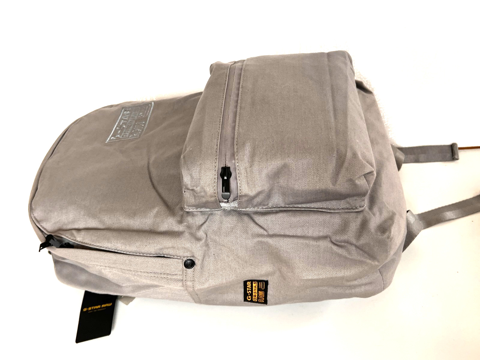 G Star RAW ORIGINAL Backpack in Metal Cotton Twill BNWT $120