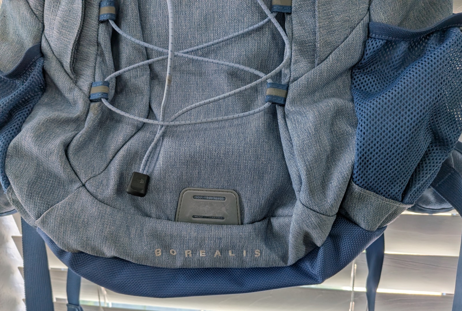 The North Face Borealis Backpack Light Blue Hiking Outdoor School Laptop