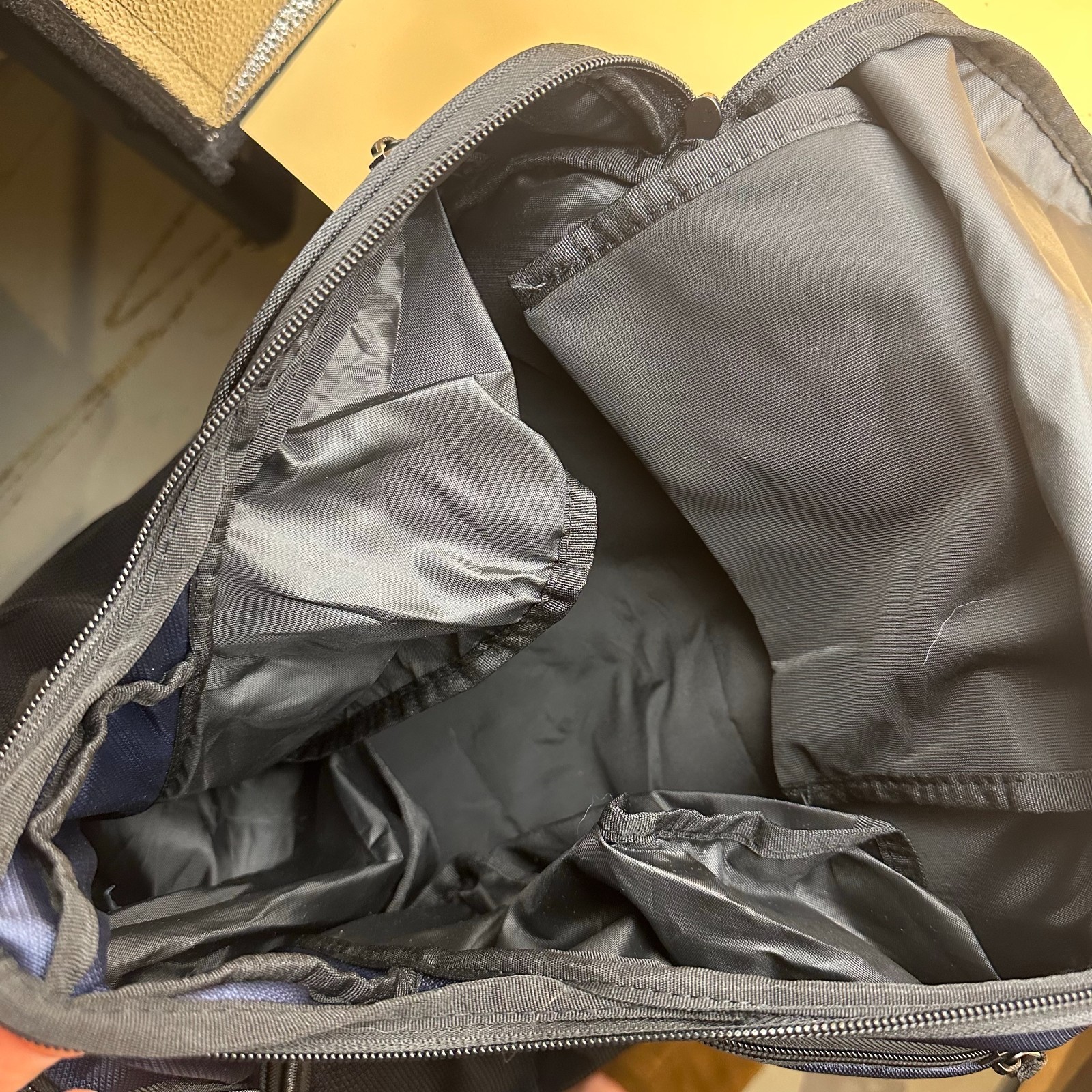 NWT MIER 40L Gym Backpack Basketball Soccer Ball Shoe Compartment Blue Black