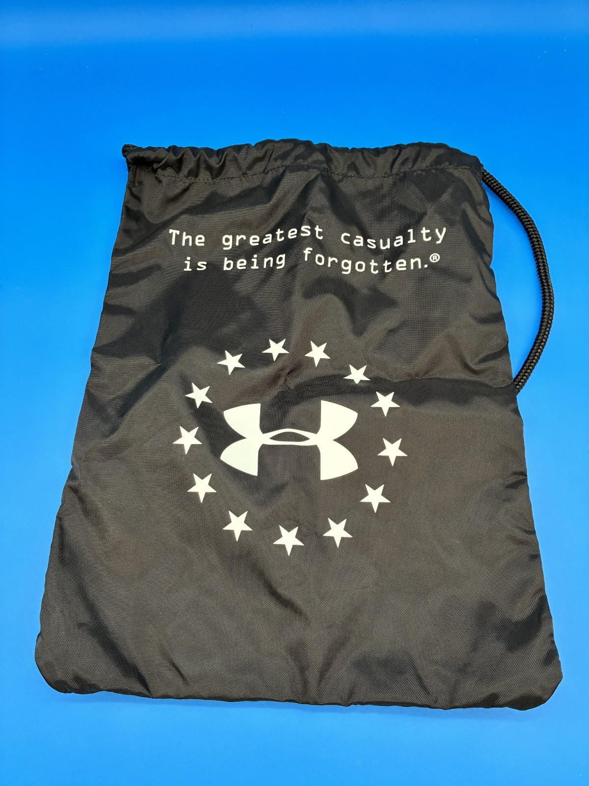 Wounded Warrior Project Commemorative Tote Bag Backpack Style Under Armour 13×18