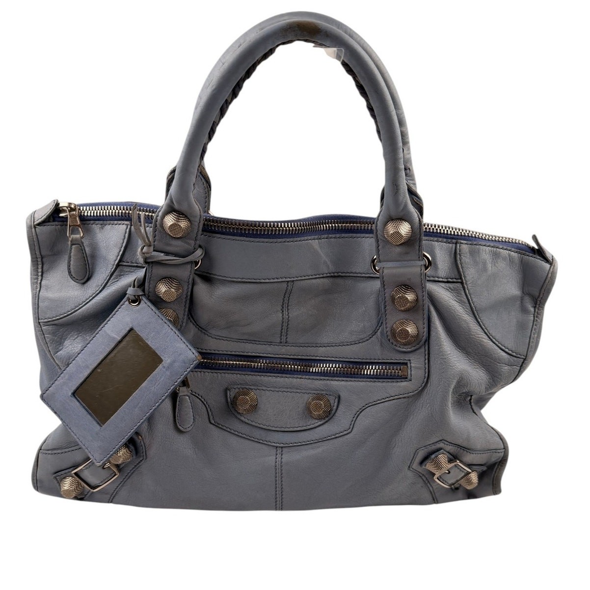 Balenciaga Ardoise Lambskin Leather Giant 21 Work Bag