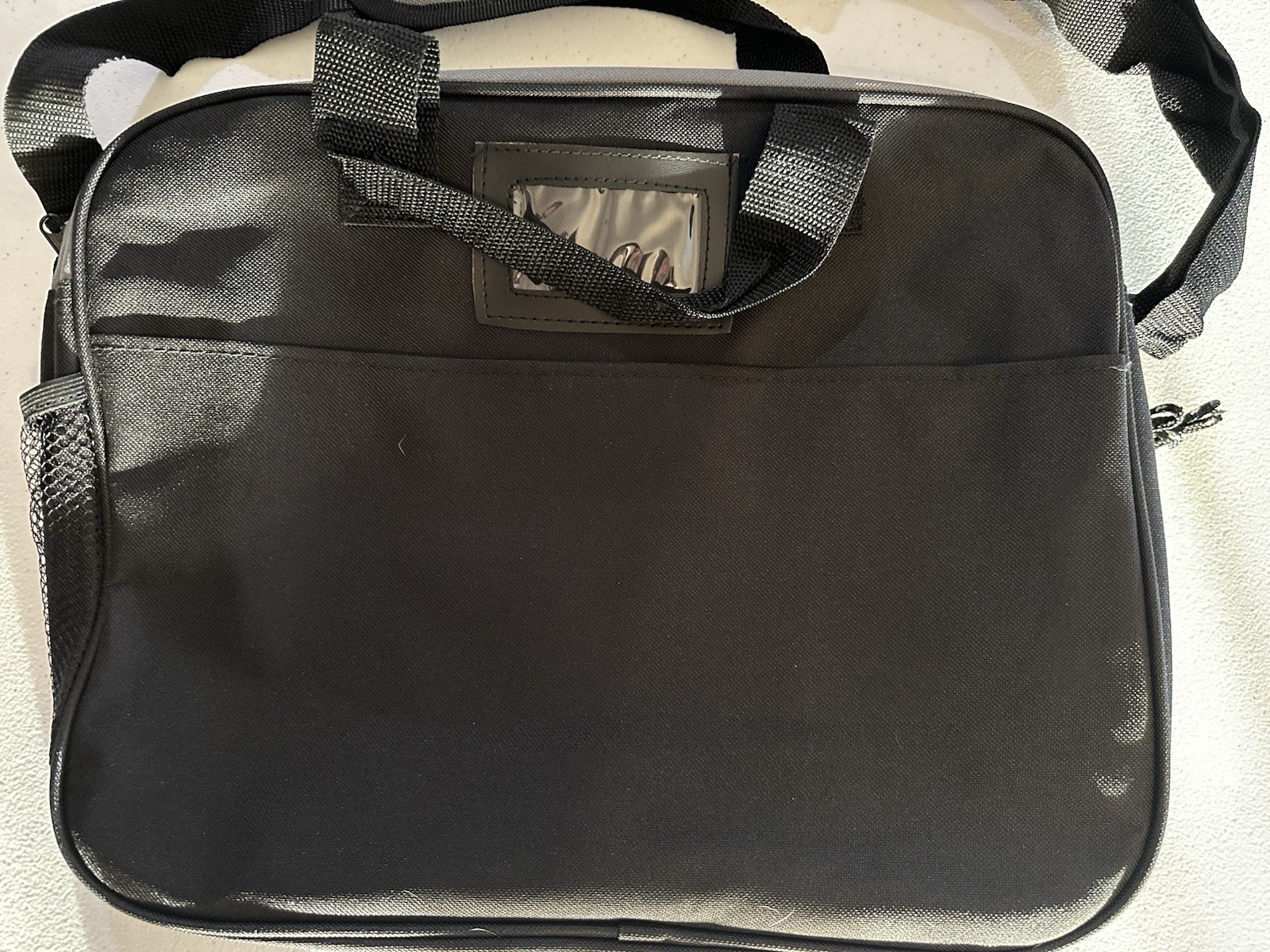 California Gang Inv Associate Messenger Bag Black Leeds Carryon Laptop Bag